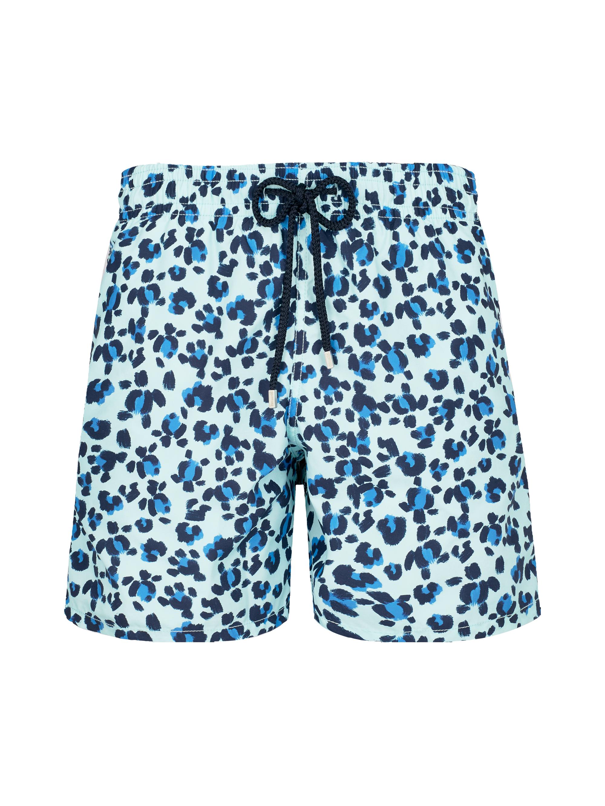 Vilebrequin Men's Turtles Leopard Swim Shorts - Thalassa