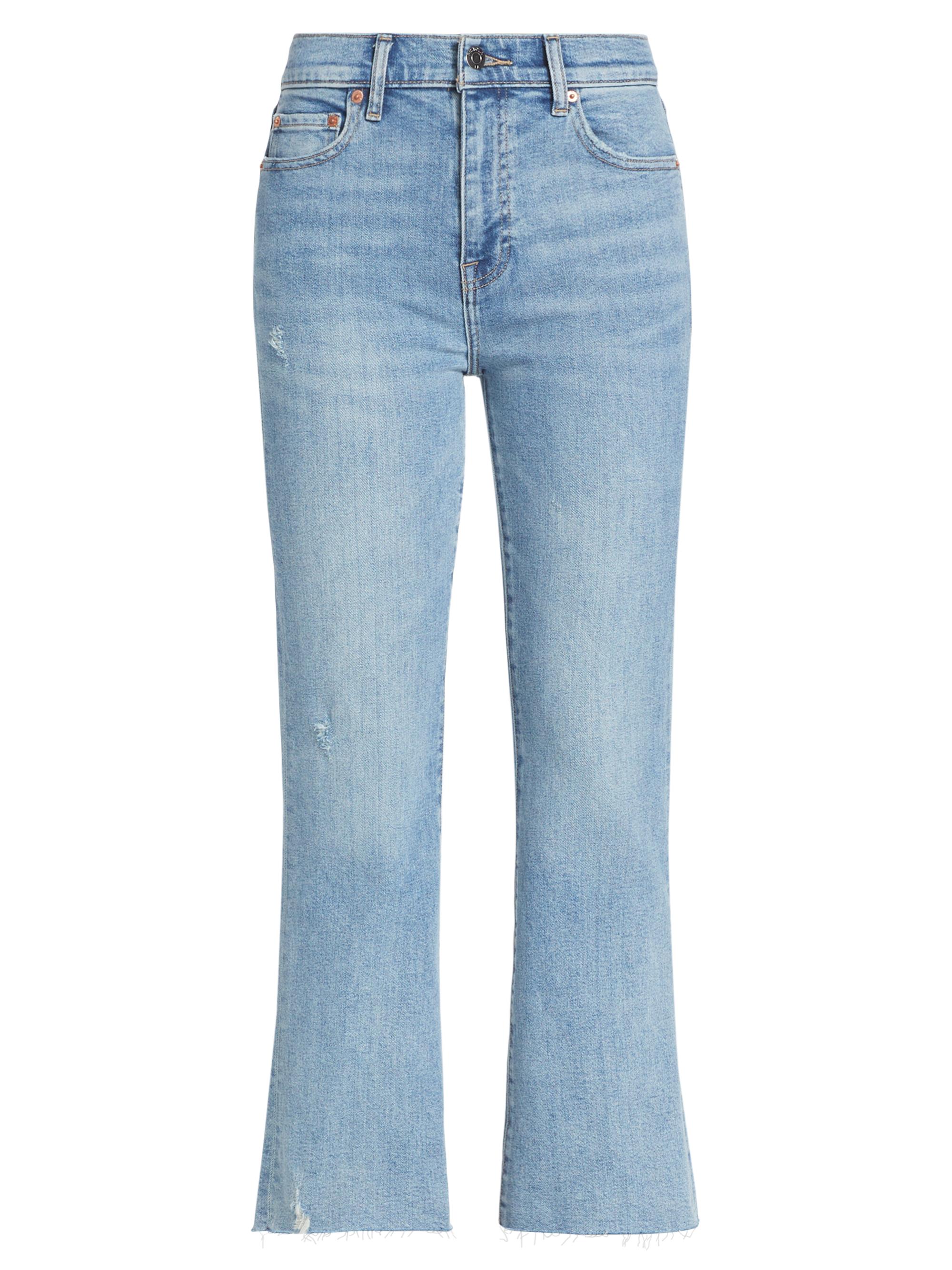 Pistola Lennon High-Rise Crop Boot-Cut Jeans Saks Fifth Avenue