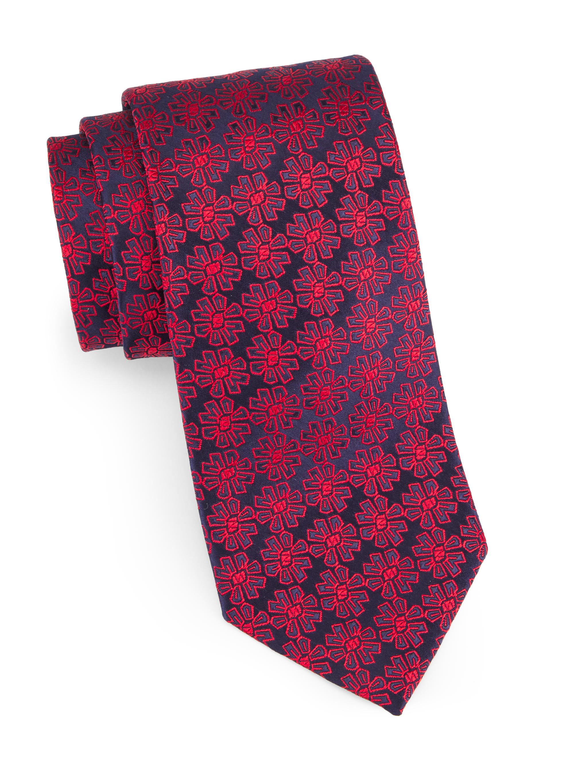 Charvet Medallion Silk Tie | Saks Fifth Avenue