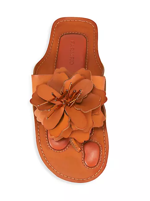 Shop Farm Rio Flower-Accent Sandals