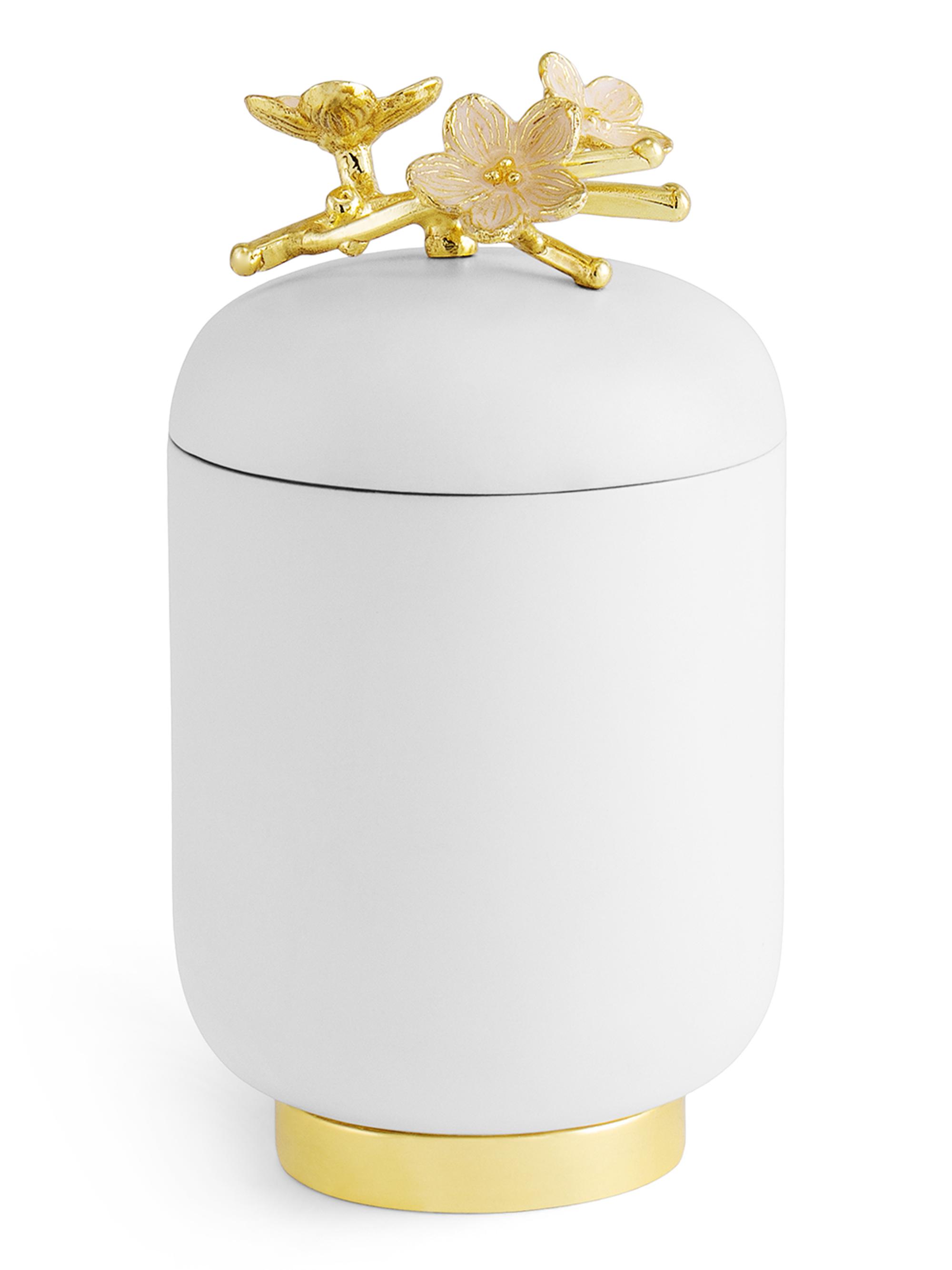 Michael Aram Cherry Blossom Small Stainless Steel Container