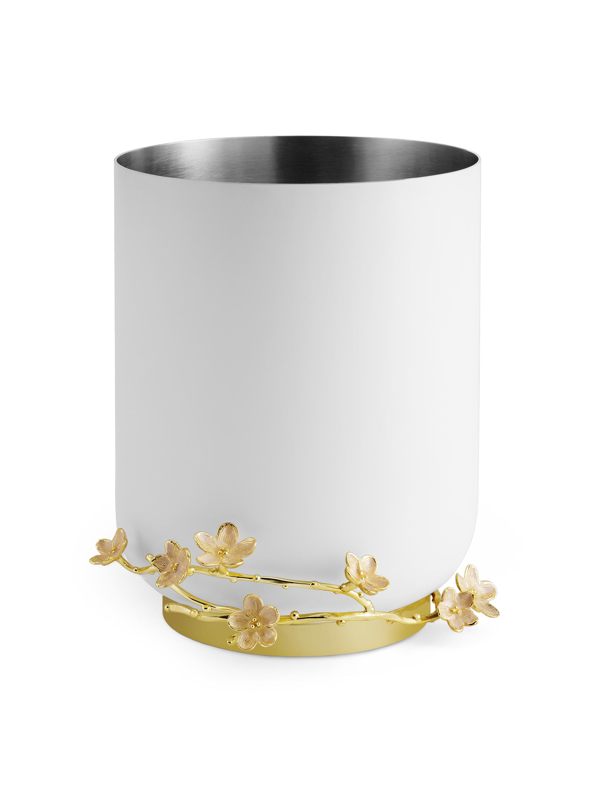 Michael Aram Cherry Blossom Wastebasket