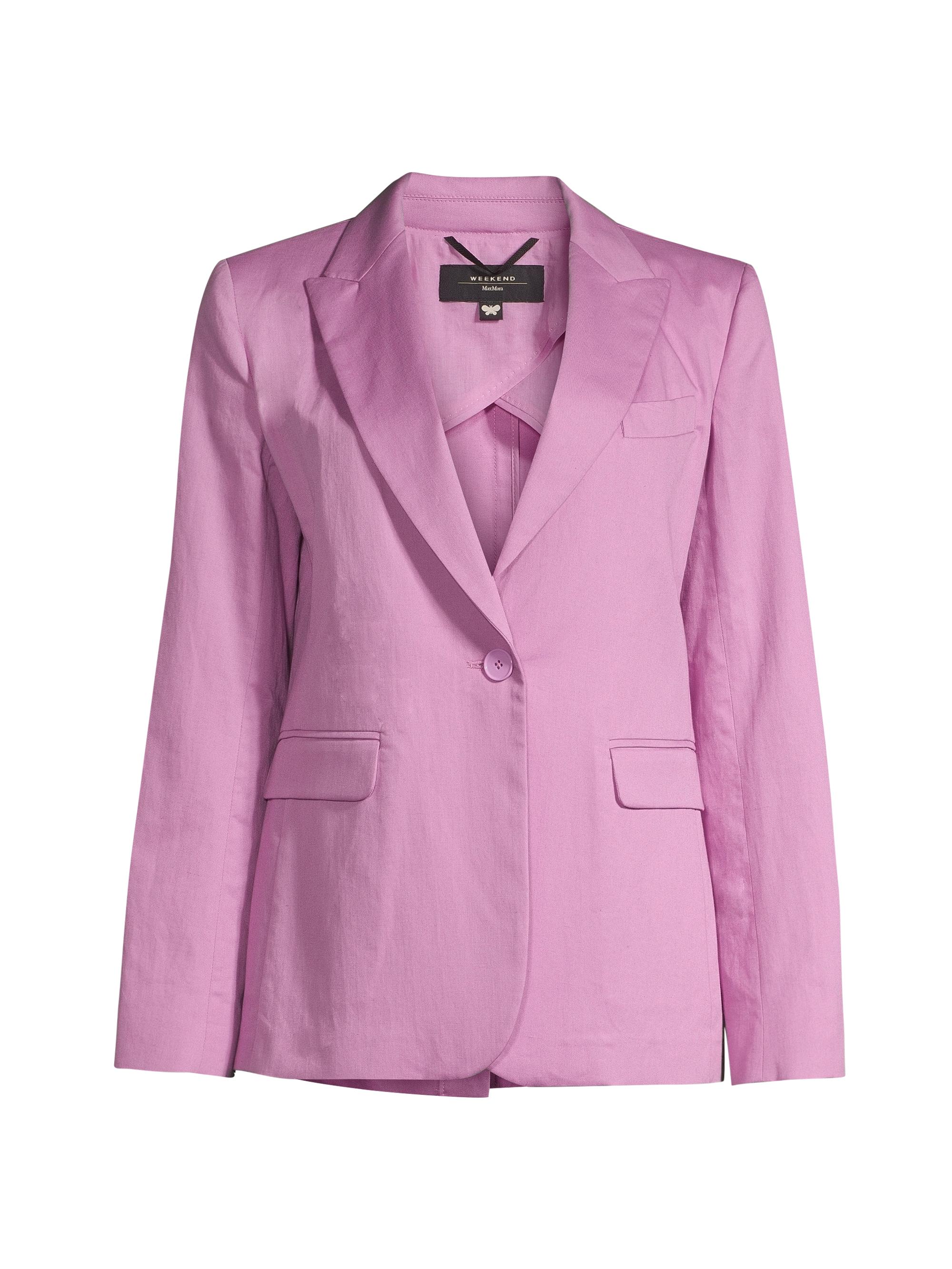 Weekend Max Mara Women's Gelosia Peak-Lapel Jacket - Lilac