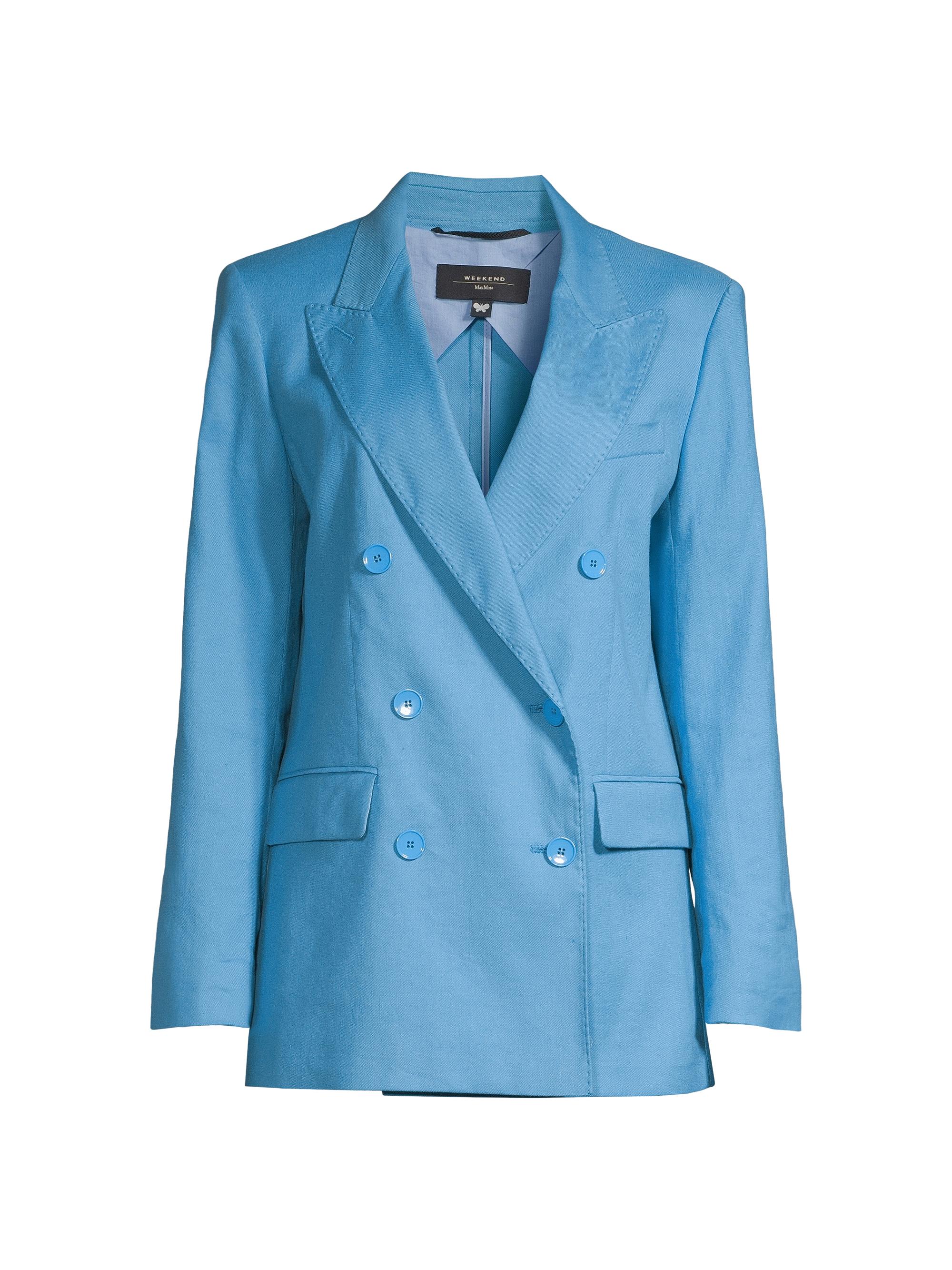 Weekend Max Mara Women's Yarden Double-Breasted Blazer - Light Blue