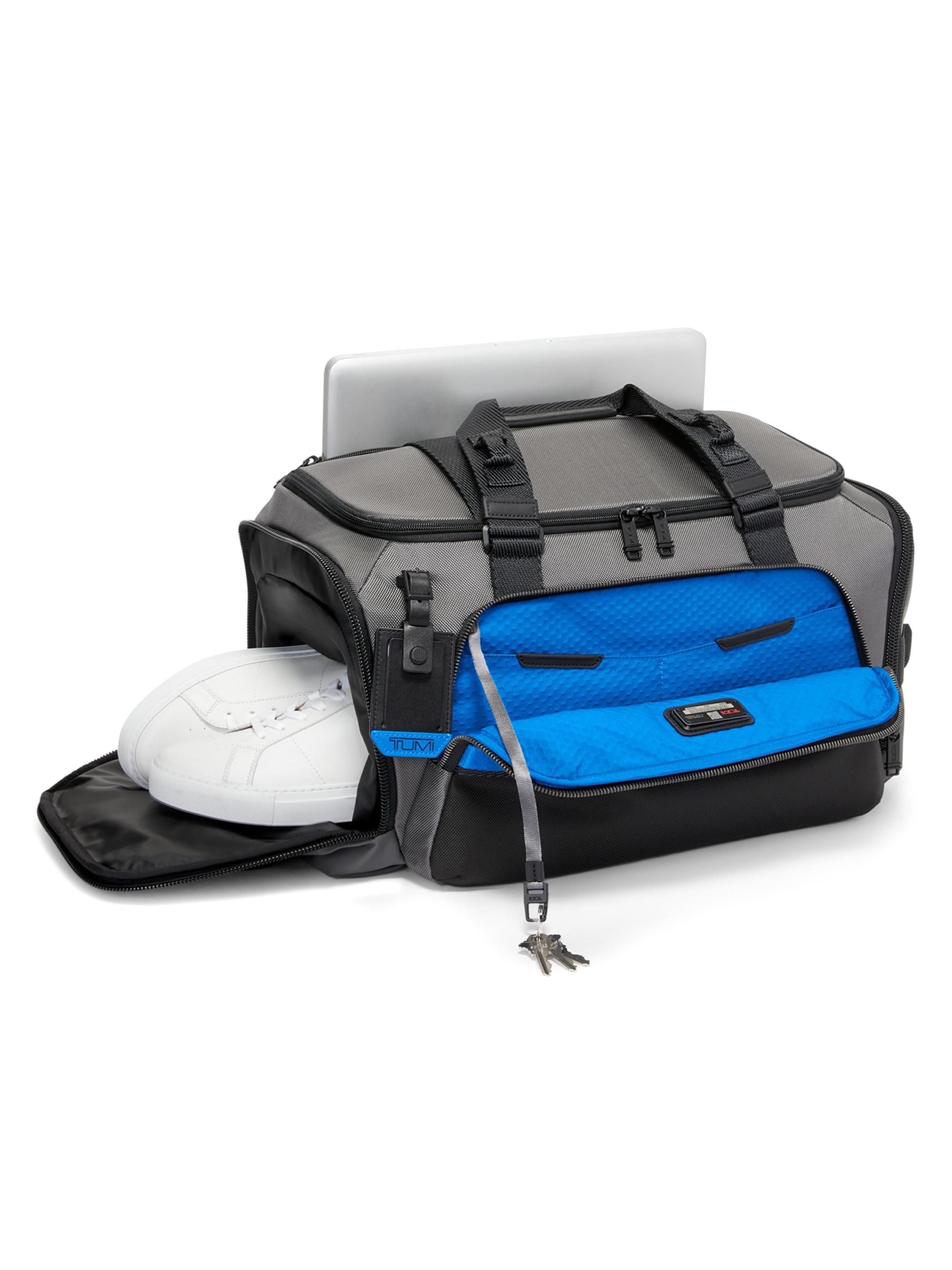 TUMI Men's Alpha Bravo Mason Duffel - Grey Blue | Thumbnail 2