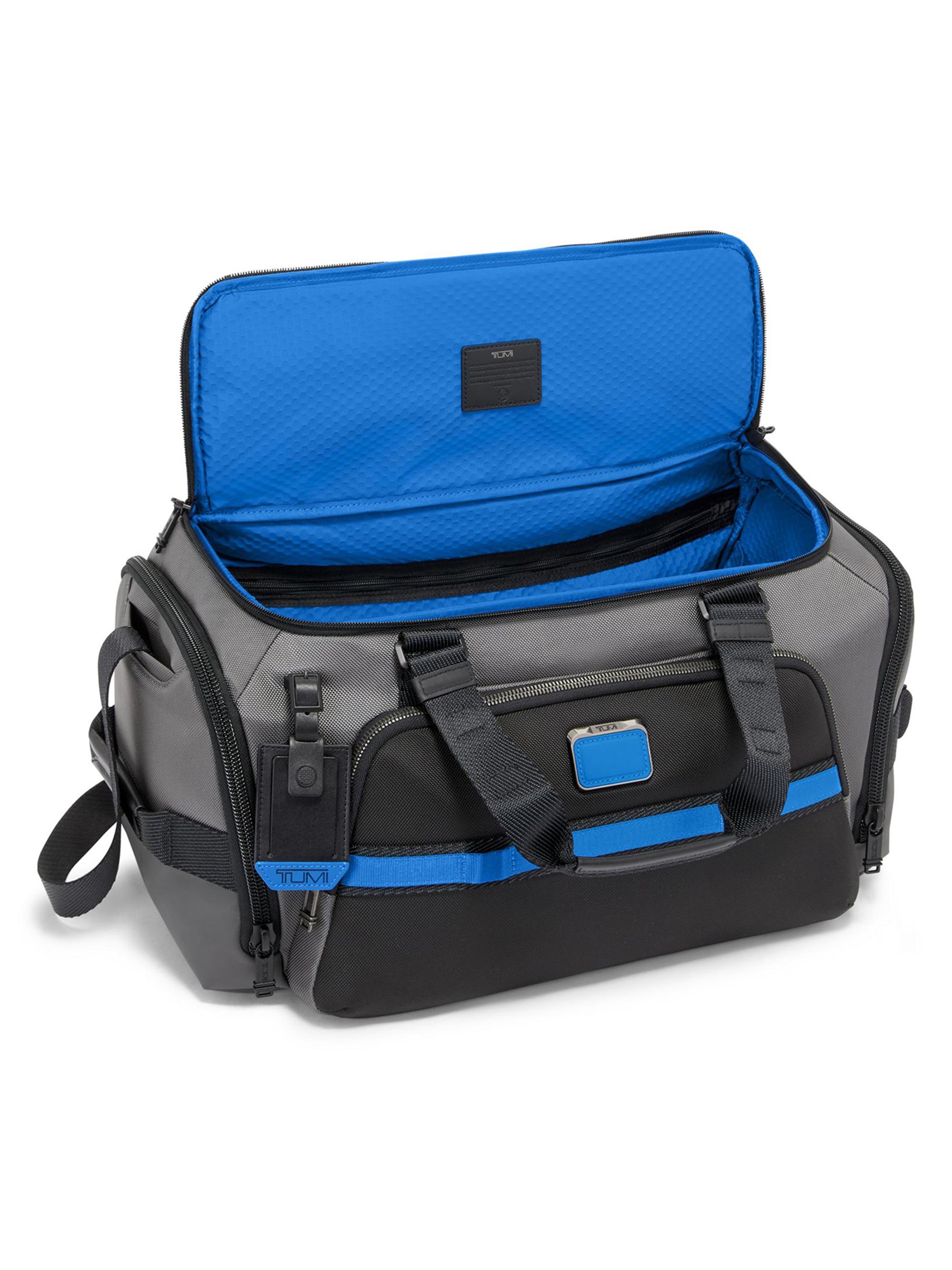TUMI Men's Alpha Bravo Mason Duffel - Grey Blue | Thumbnail 4