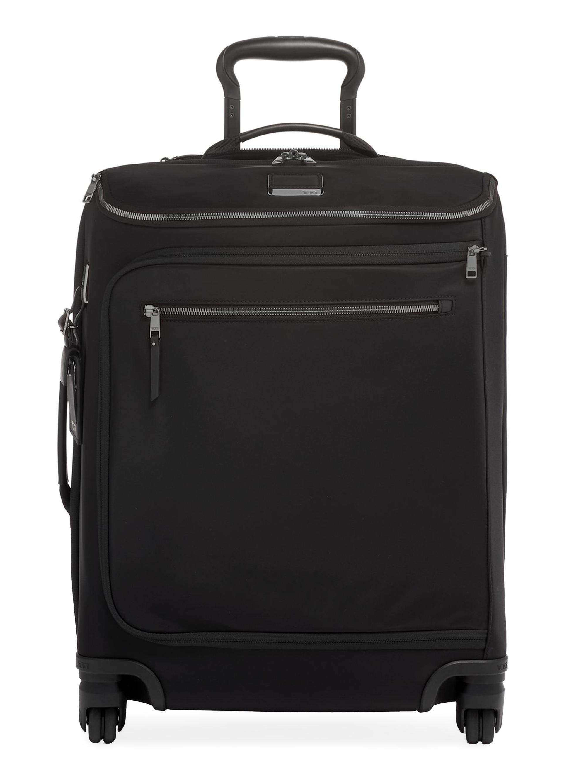 TUMI Men's Voyageur Leger Continental Carry-On - Black Gunmetal
