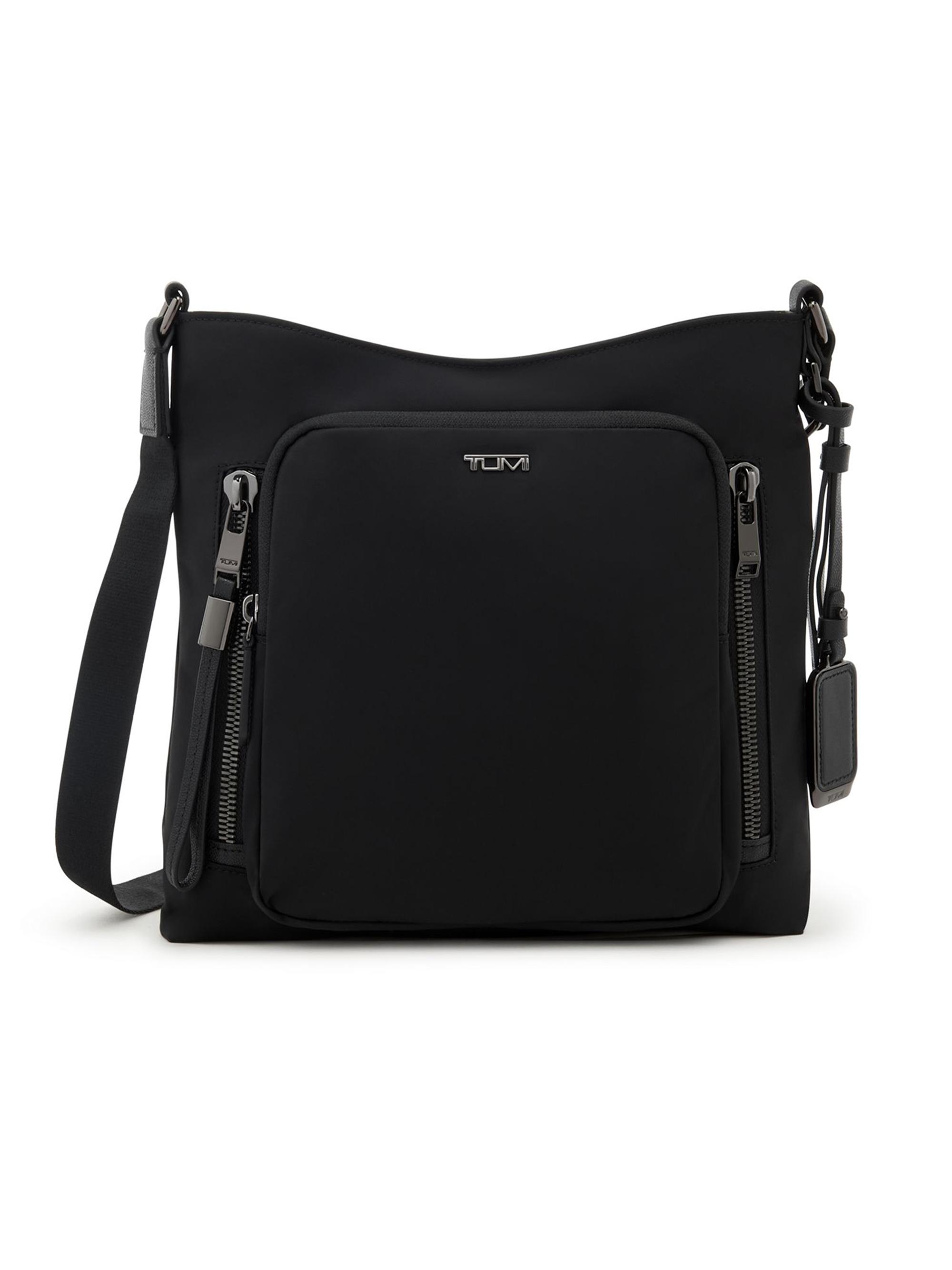 TUMI Men's Voyageur Tyler Crossbody - Black Gunmetal