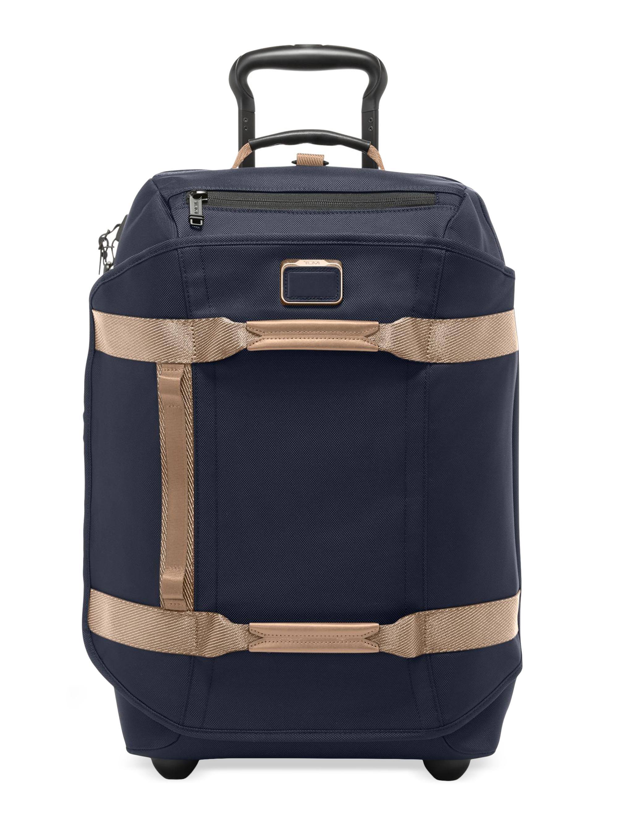 TUMI Men's Alpha Bravo Wheeled Carry-On Suitcase - Midnight Navy Khaki