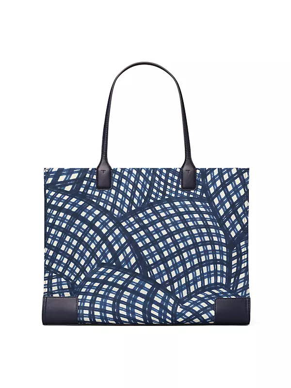 Tory Burch Ella Tote Bag - Navy - One Size