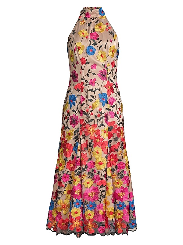 Penelope Multi Neck Tie Dress Penelope Multi Neck Tie Dress