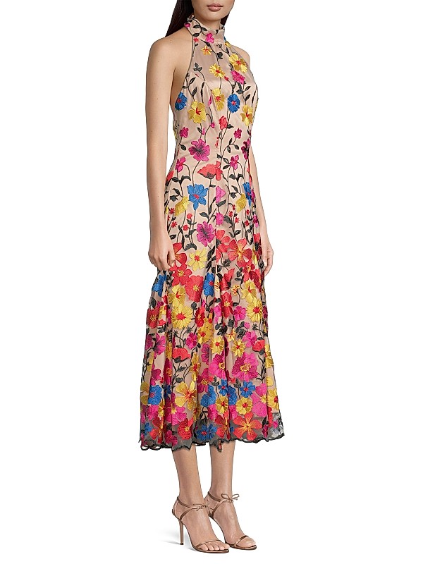 Penelope Multi Neck Tie Dress Penelope Multi Neck Tie Dress