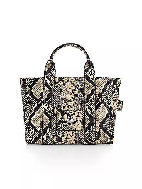Burberry Tote Bag - Burberry Leather Bag Snakeskin Suede