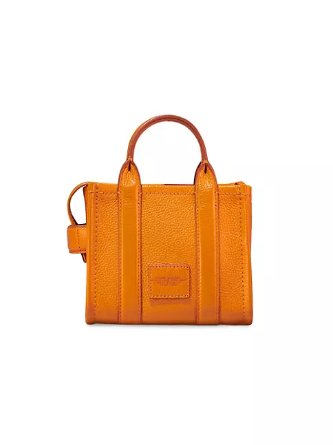 Marc Jacobs The Micro Leather Tote Bag Scorched