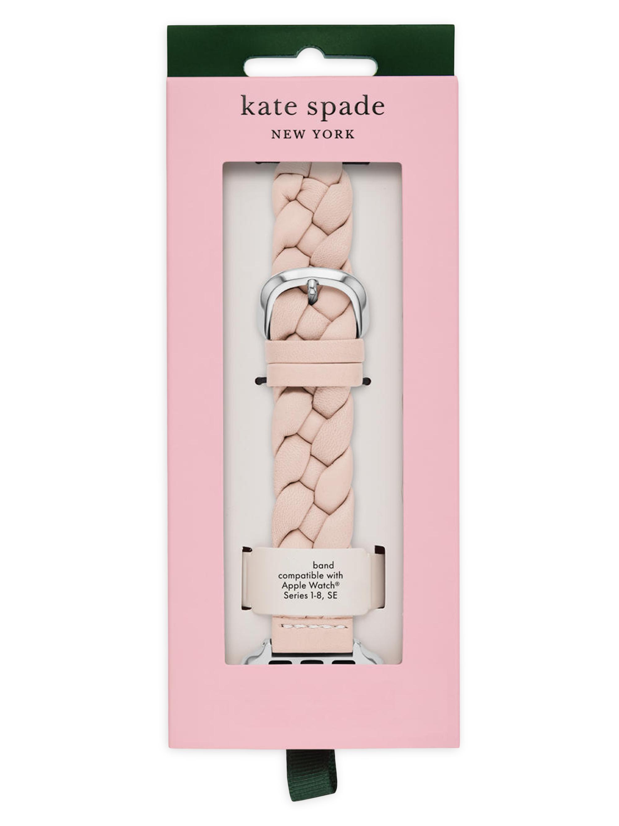 kate spade new york Braided Leather Apple Watch® Strap/20MM  display picture 1