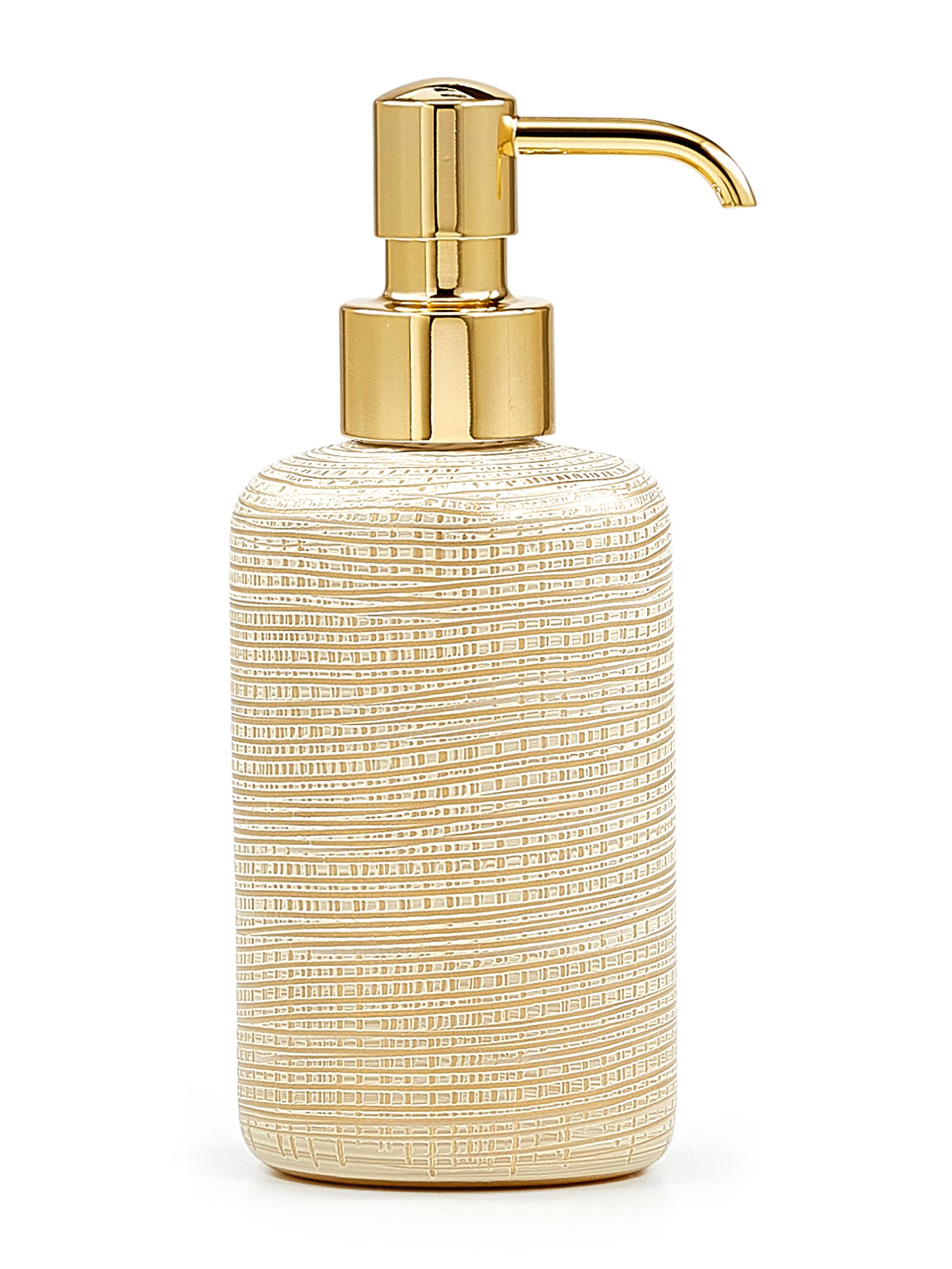 Labrazel Woven Gold Pump Dispenser - Polished Gold