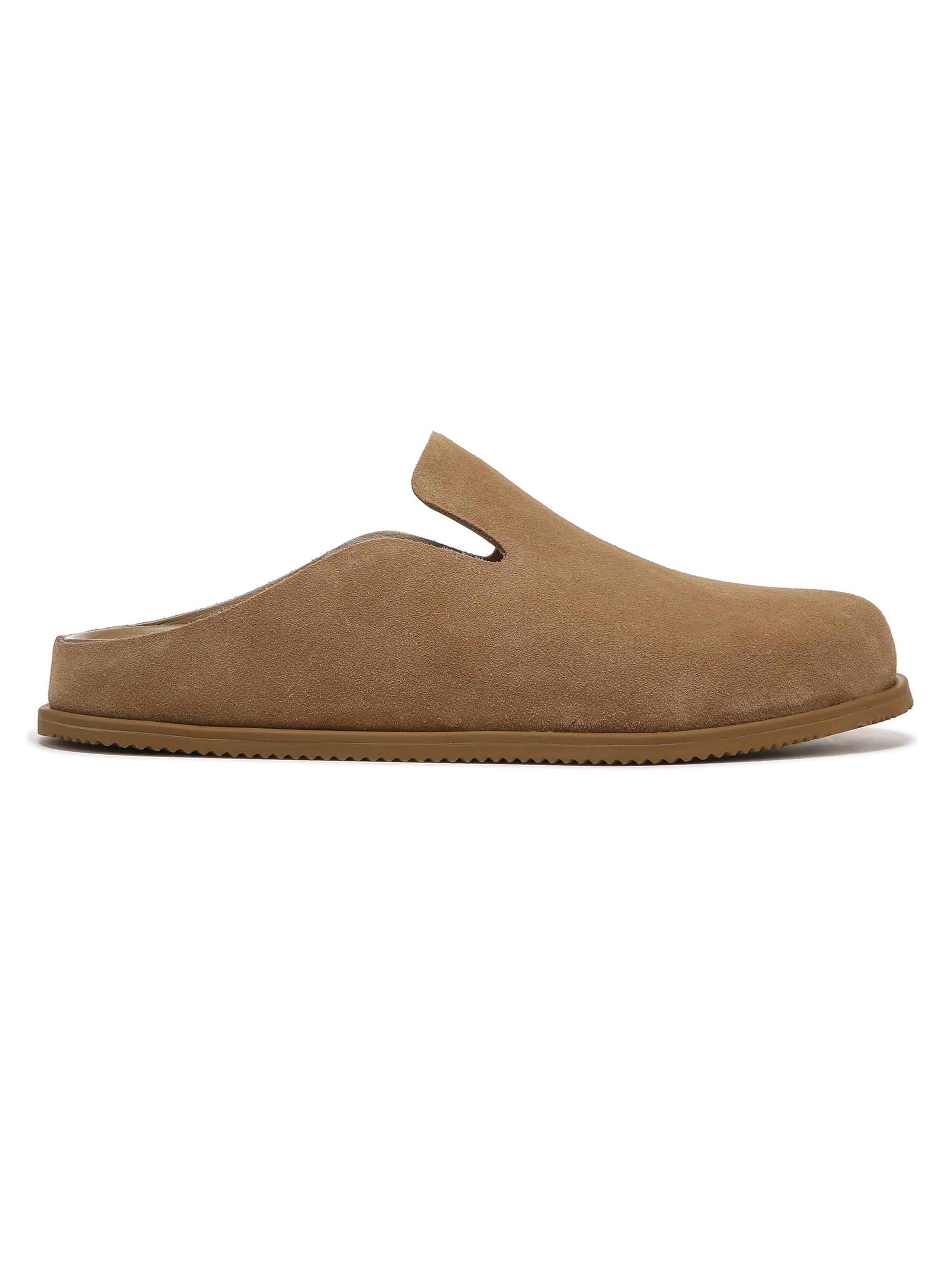 Vince Men's Decker Suede Mules - New Camel
