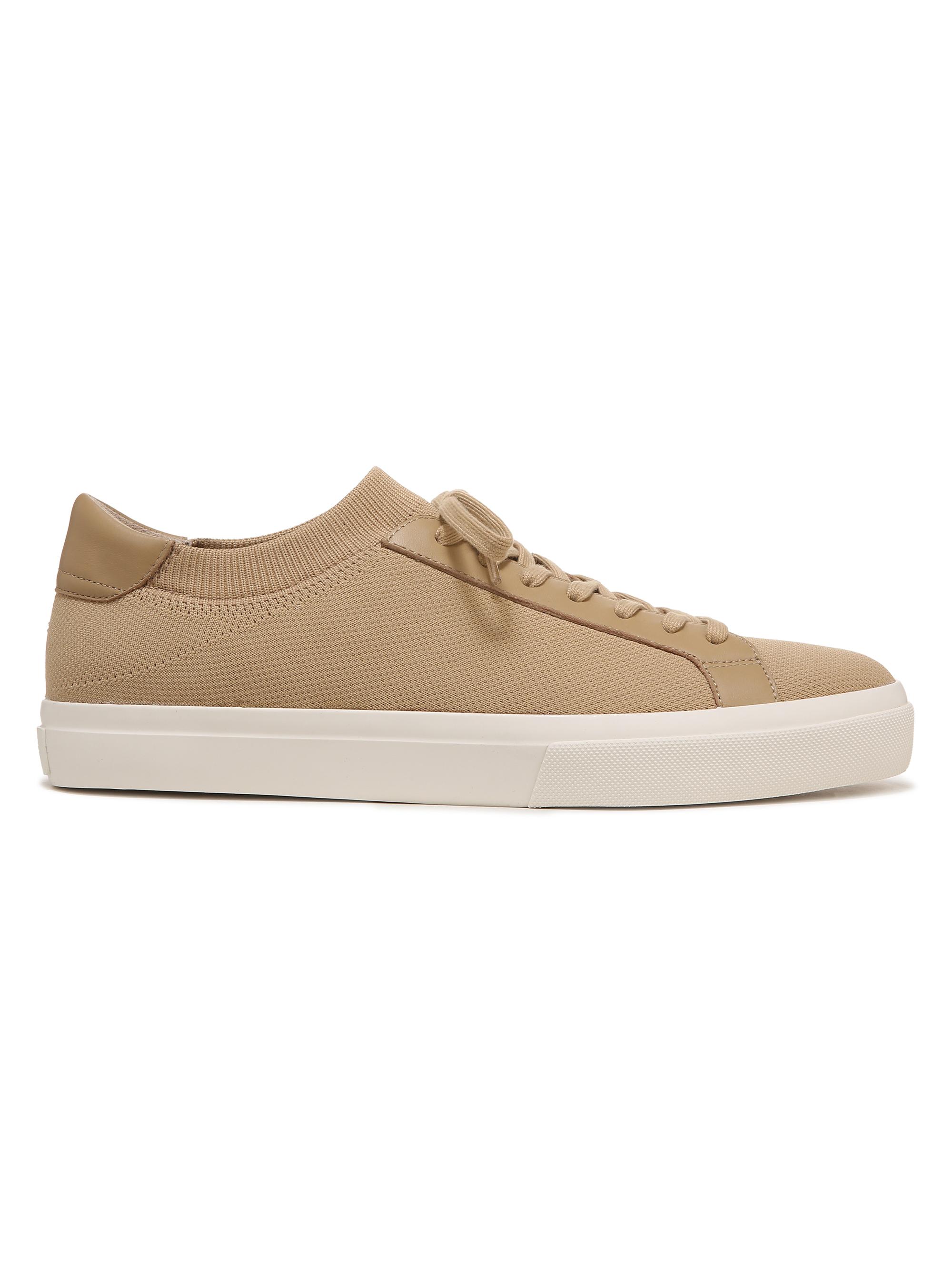 Vince Men's Fulton Leather-Trimmed Knit Sneakers - Desert Trail