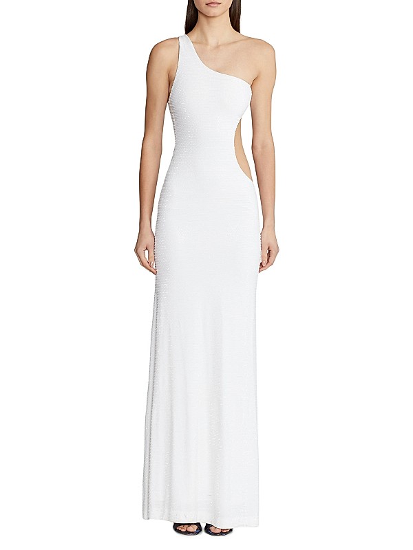 Shop Ralph Lauren Collection Embellished Carsin Dress | Saks Shop Ralph Lauren Collection Embellished Carsin Dress | Saks