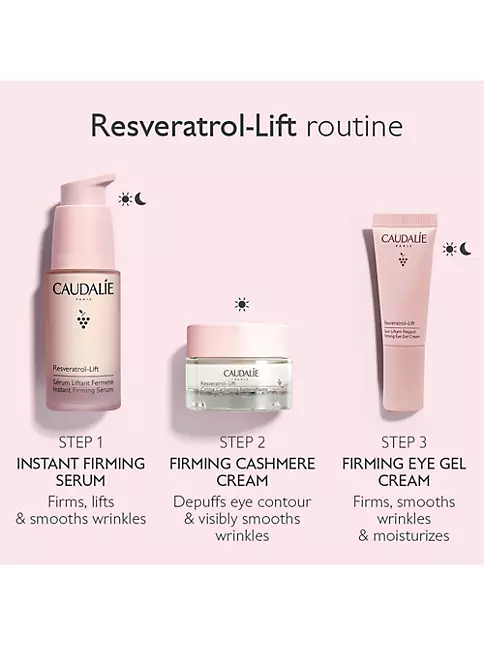 Shop Caudalie Resveratrol-Lift Ultimate Firming 3-Piece Skin Care