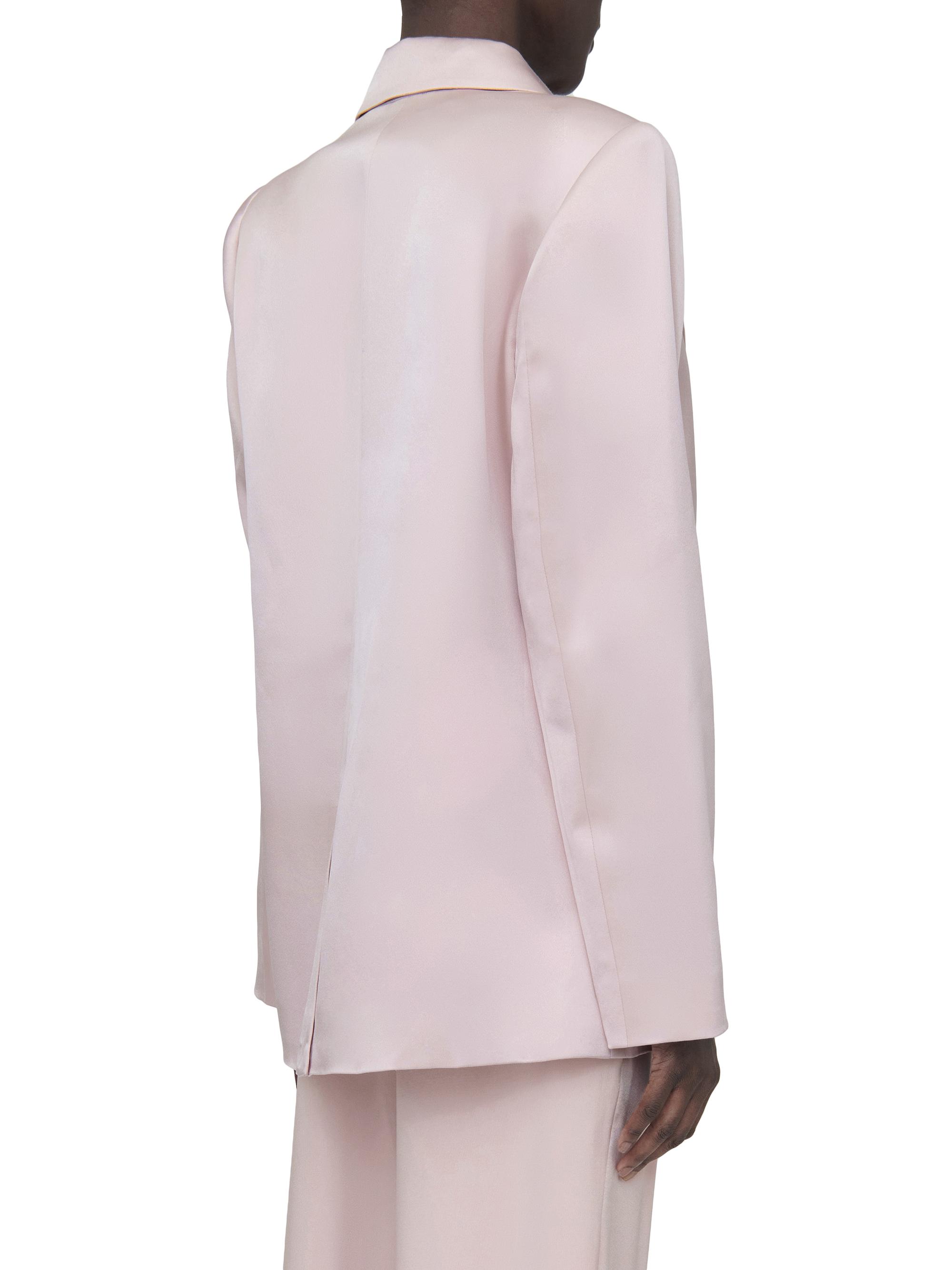 Anine Bing Donne Double-Breasted Silk Blazer | Saks Fifth Avenue