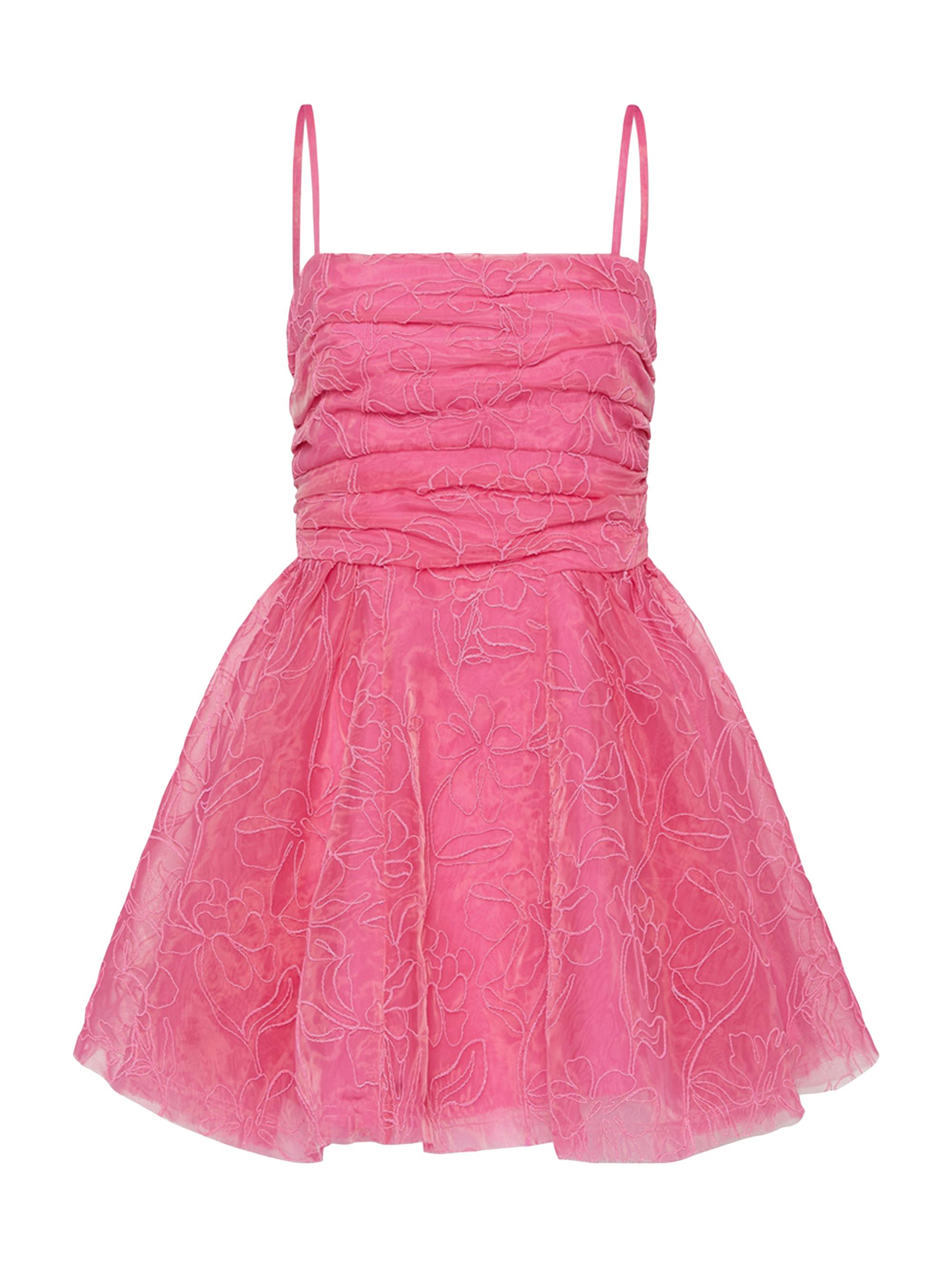 Aje Women's Evangeline Cornelli Lace Minidress - Protea Pink