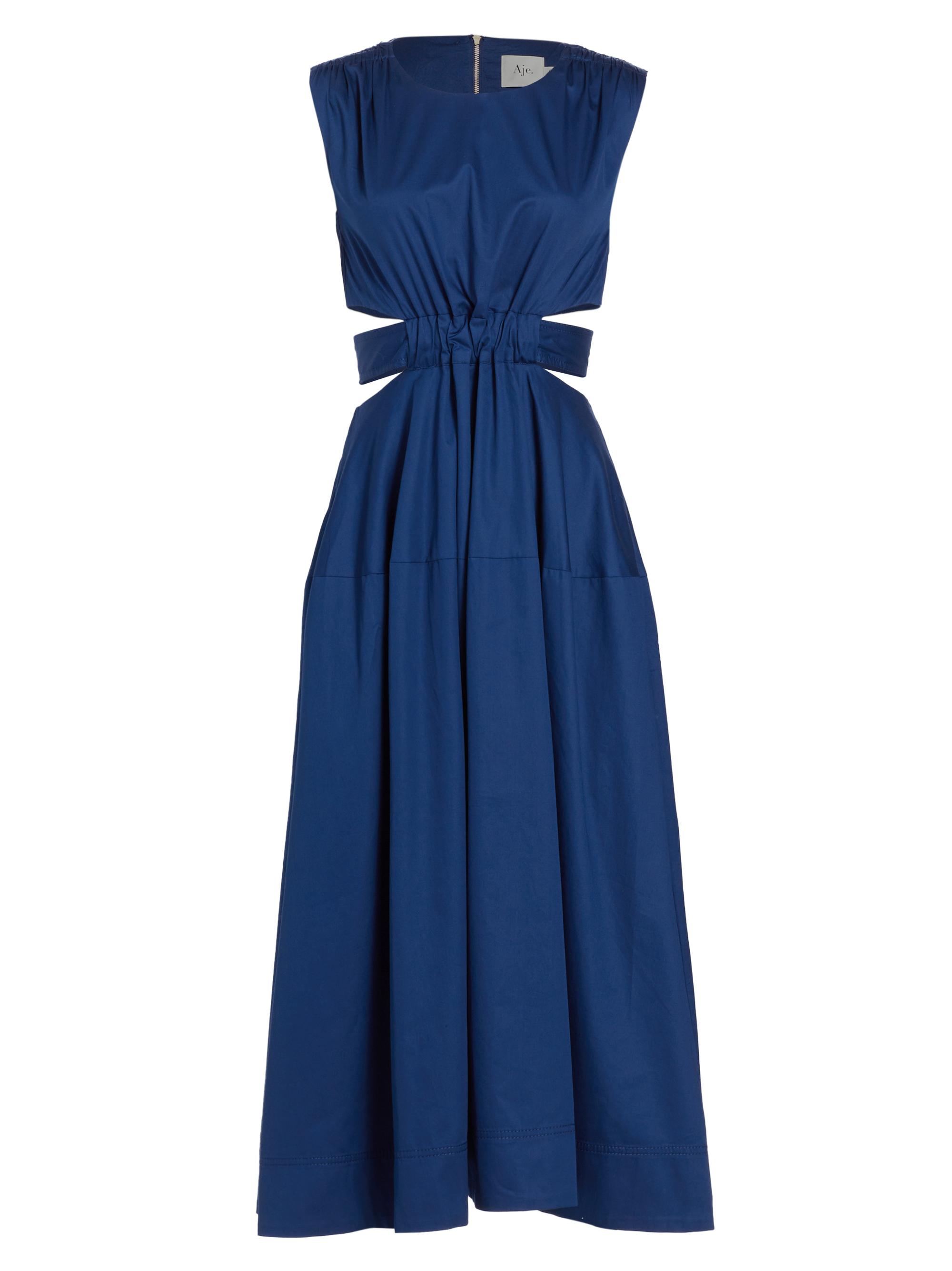 Aje Zorina Tie-Waist Midi-Dress | Saks Fifth Avenue