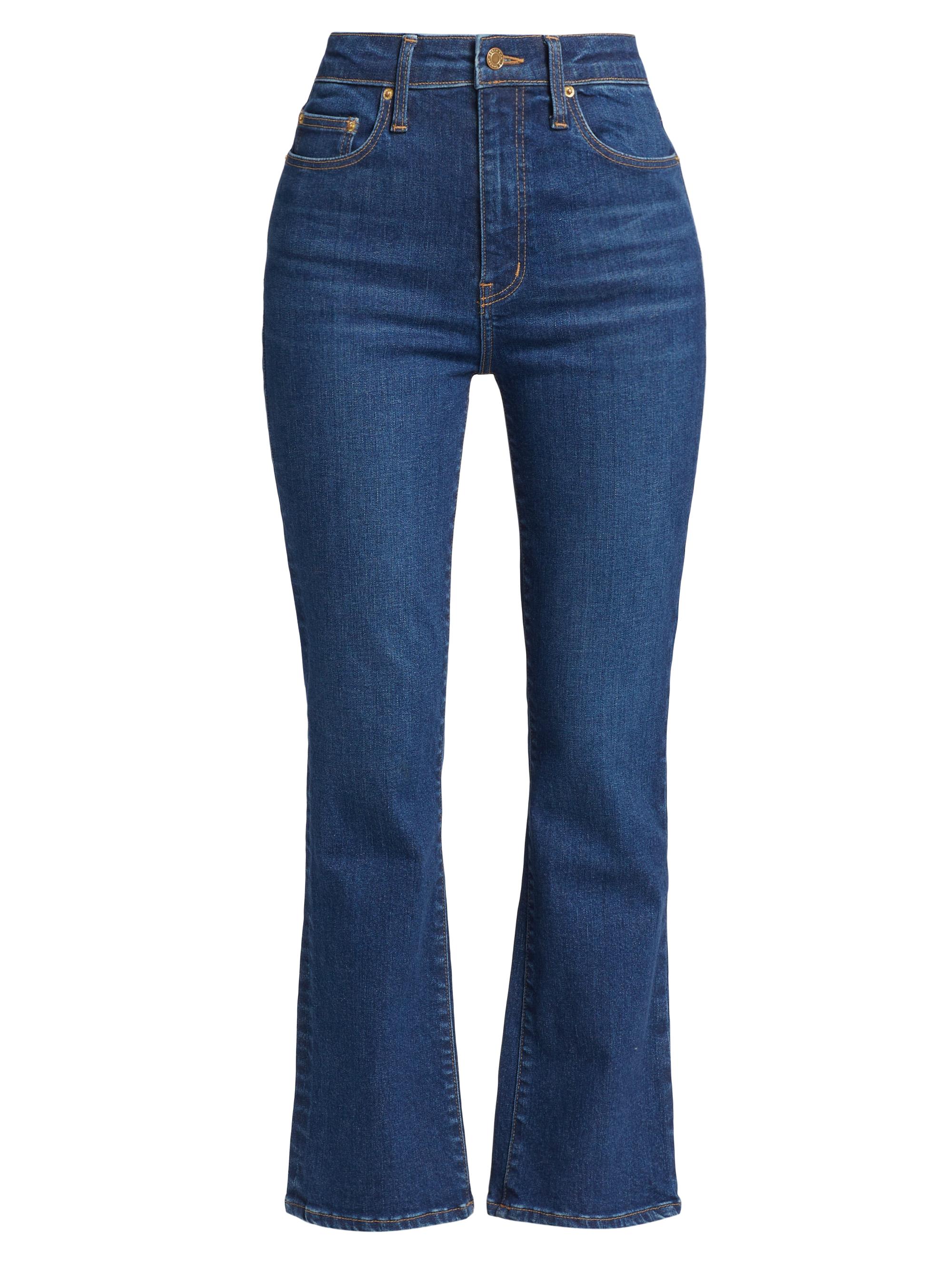 Derek Lam 10 Crosby Women's Crosby Organic Cotton High-Rise Flared Jeans - Bleecker