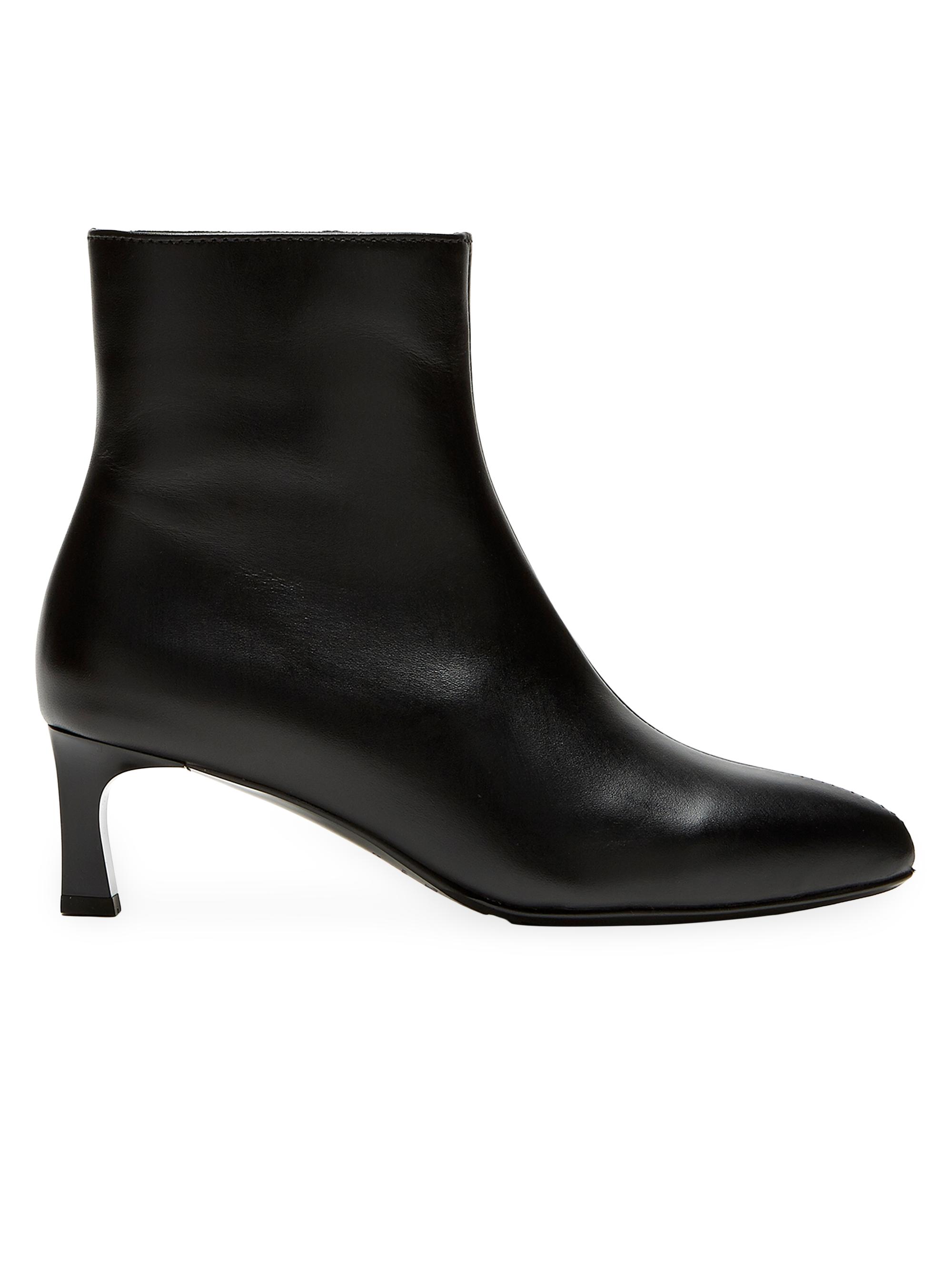 Maison Margiela Tabi 75MM Nappa Leather Ankle Boots | Saks Fifth