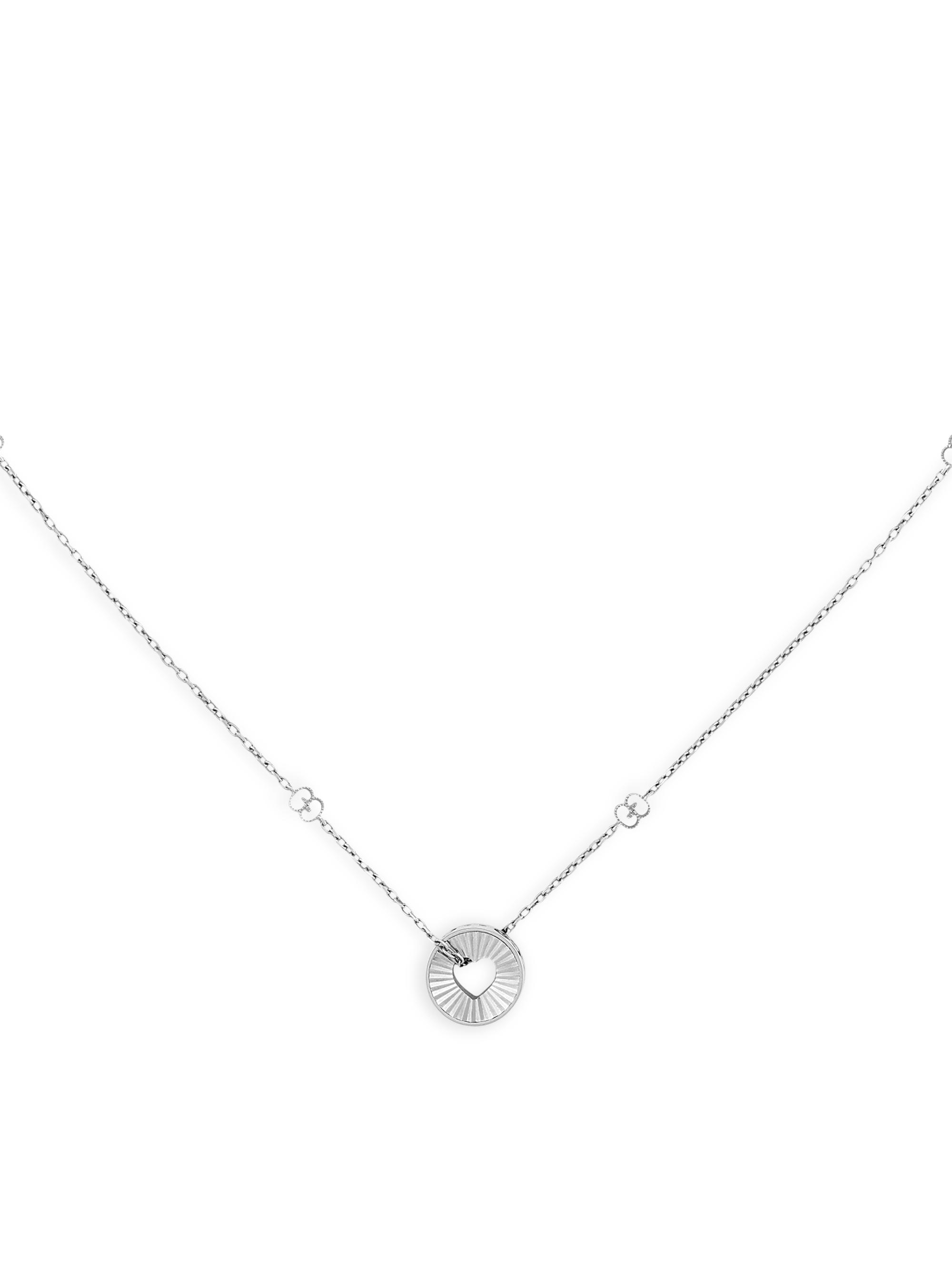 Gucci Women's Icon 18K White Gold GG Pendant Necklace - White Gold
