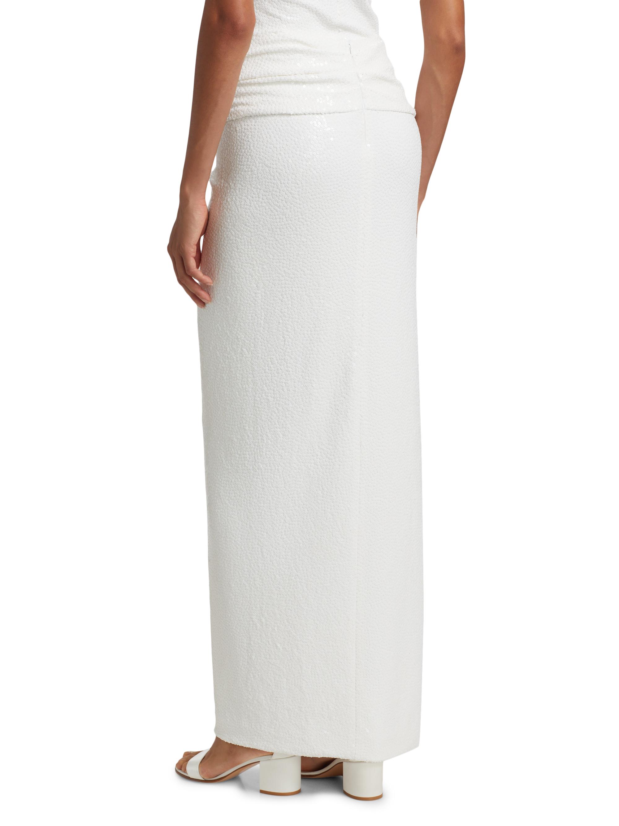 Gonna Maxi Michael Kors In Paillettes Elasticizzata – Pareo Drammatico, Perfetta Per Le Serate Speciali