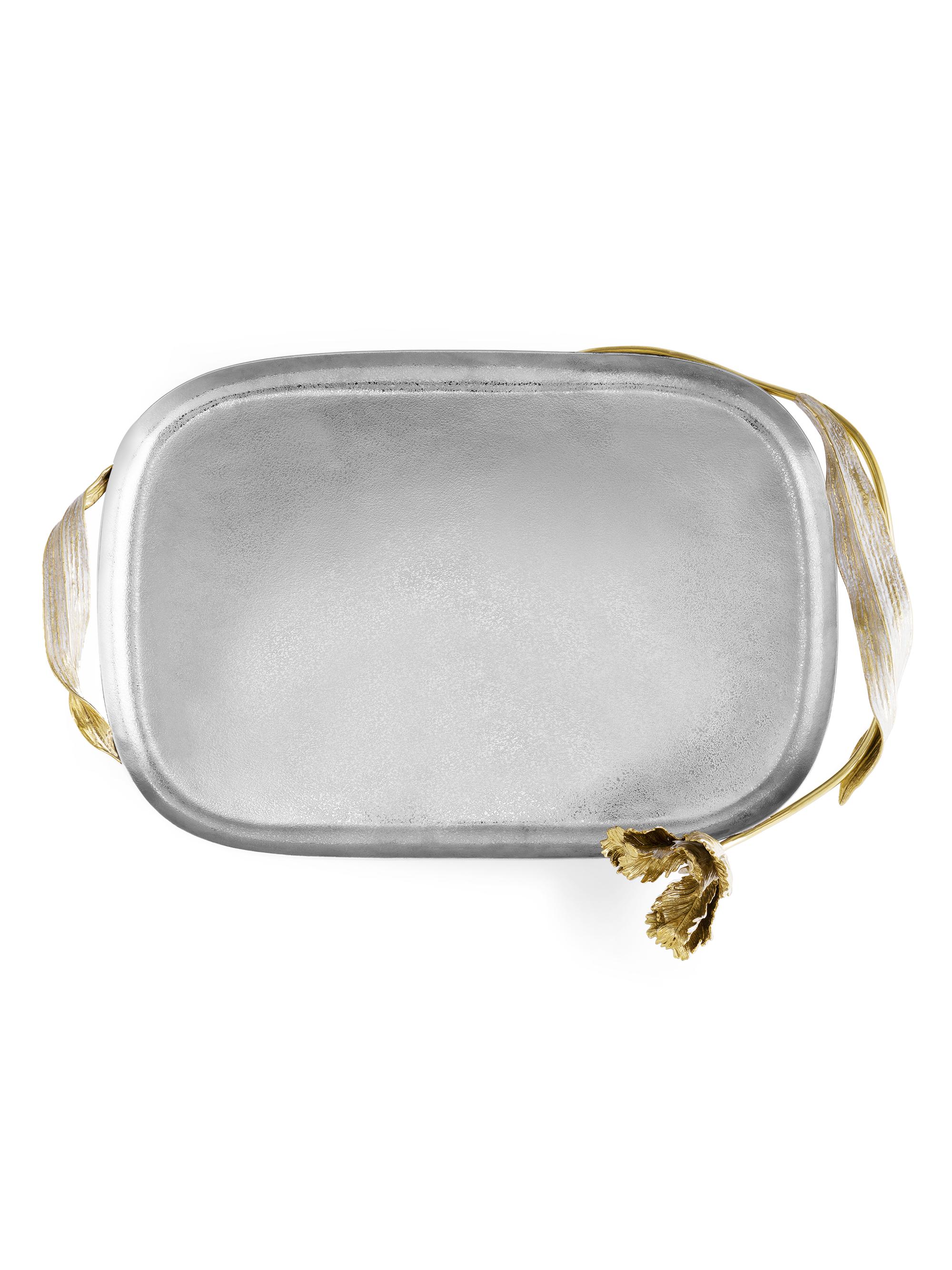 Michael Aram Tulip Stainless Steel Tray