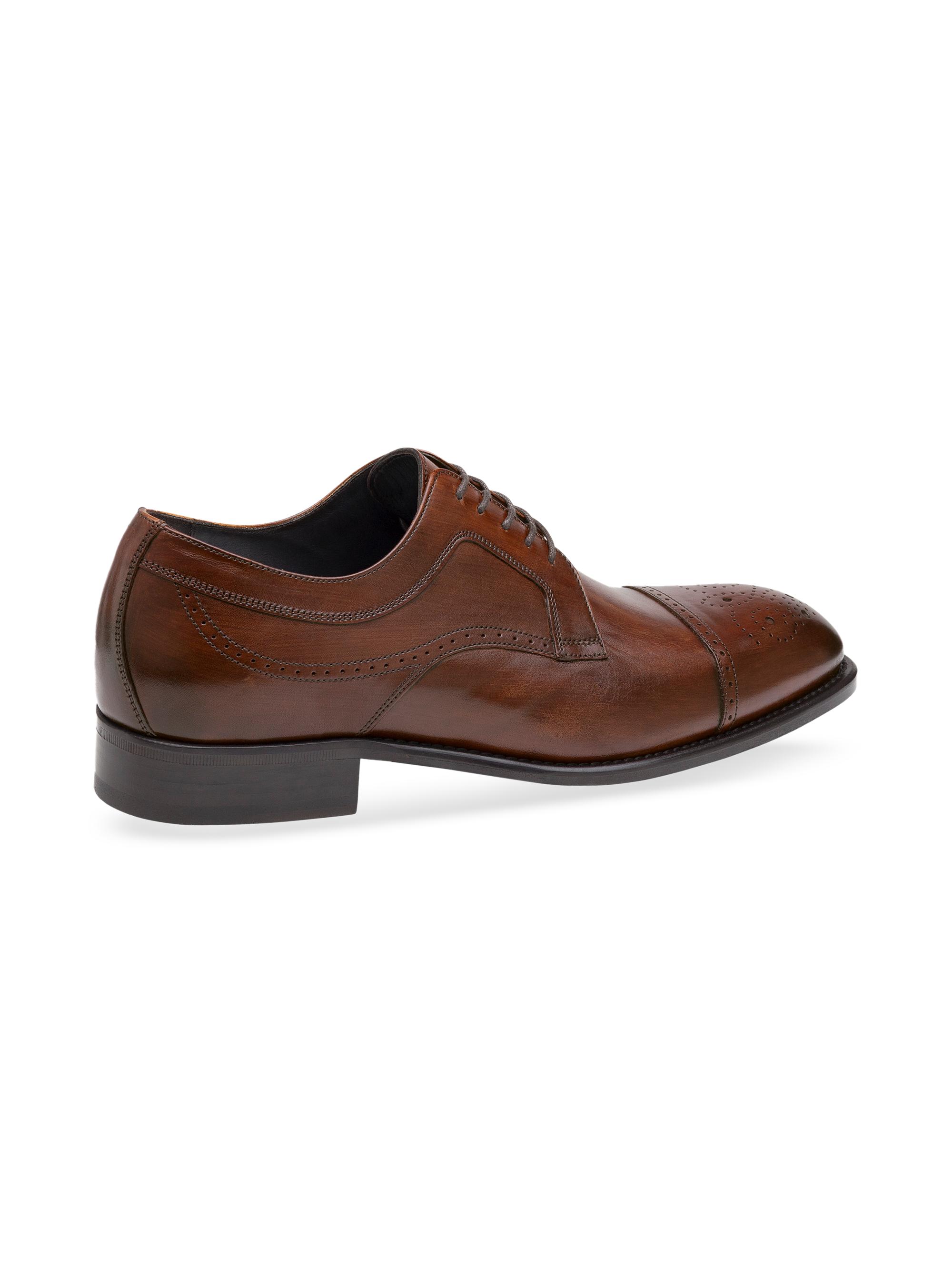 Johnston & Murphy J&M Collection Ellsworth Leather Lace-Up  display picture 3