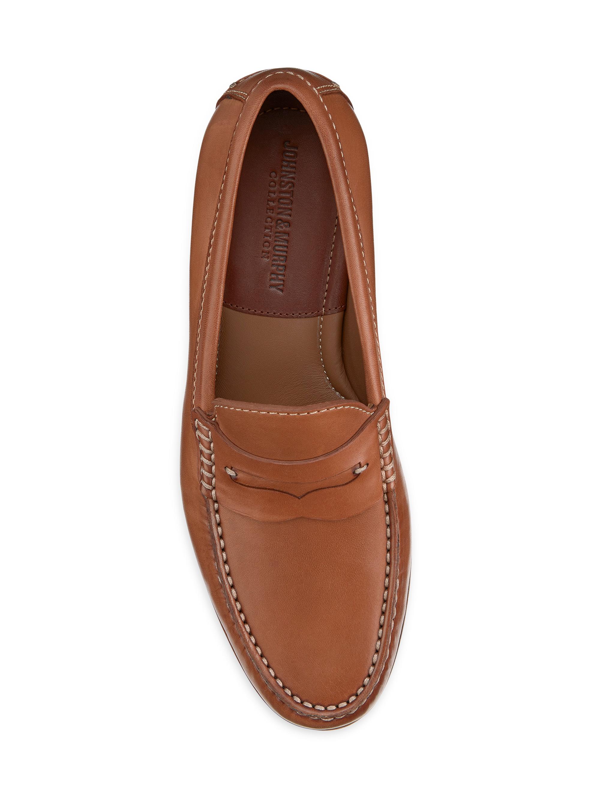 Johnston & Murphy J&M Collection Baldwin Penny Loafers  display picture 2