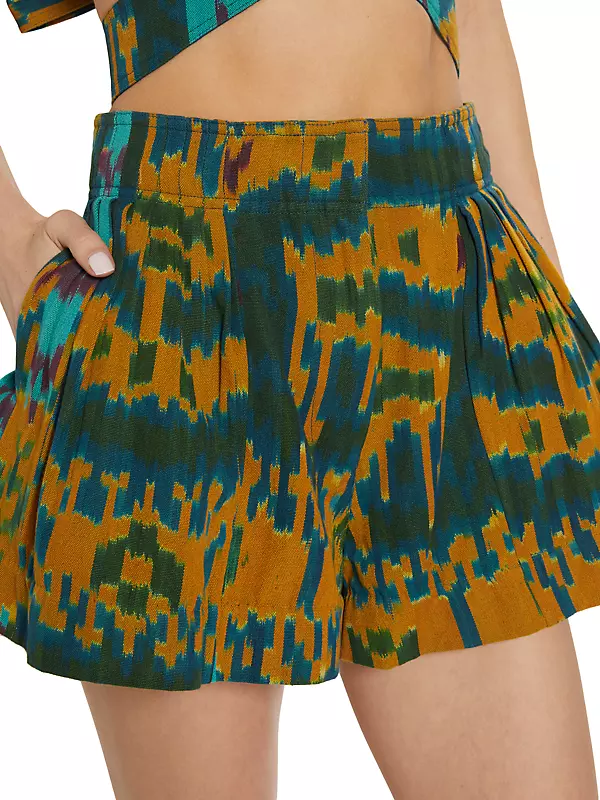 Shop Ulla Johnson Jaya Printed Shorts | Saks Fifth Avenue