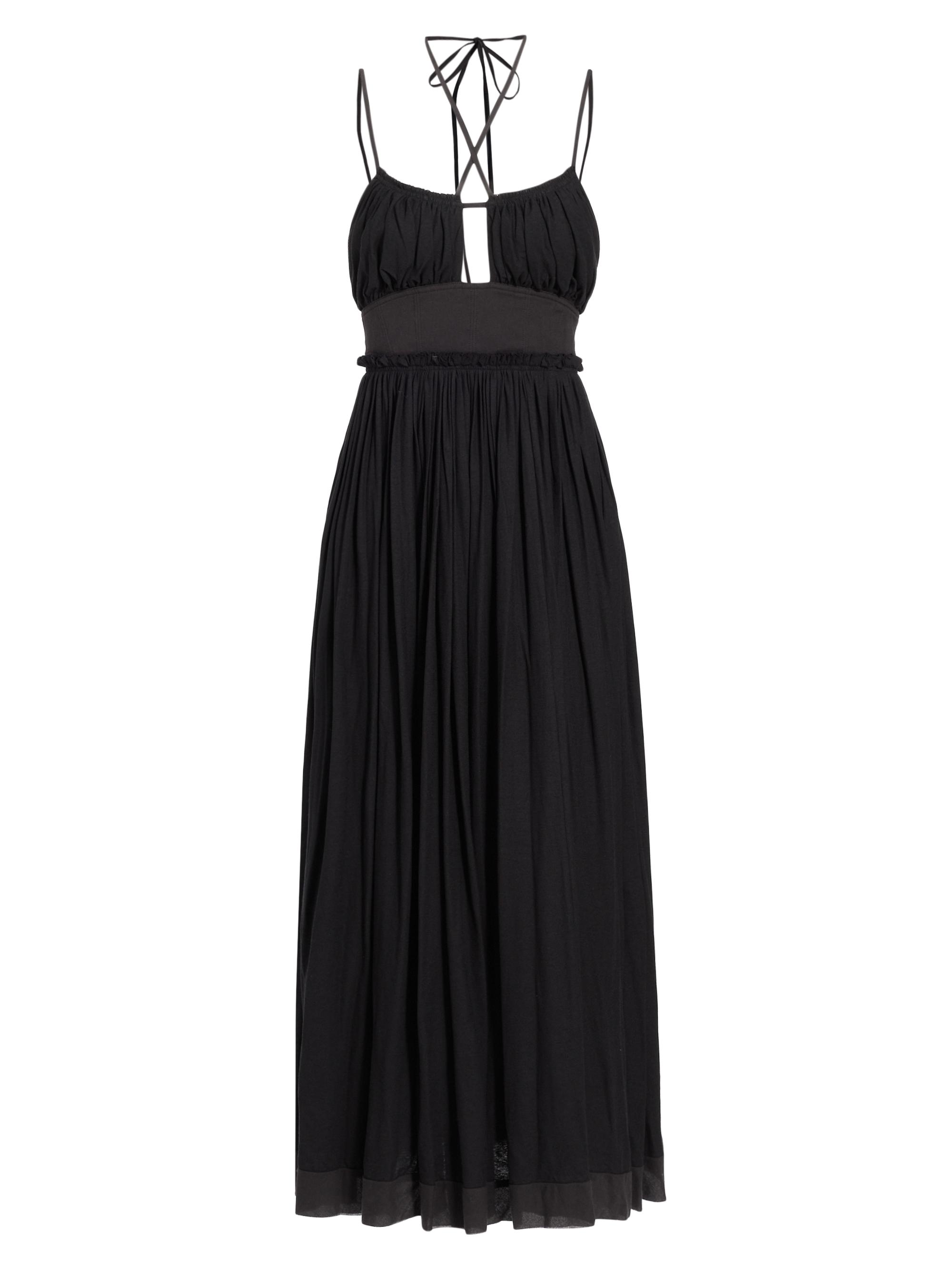 Ulla Johnson Women's Freya Strappy Midi-Dress - Noir