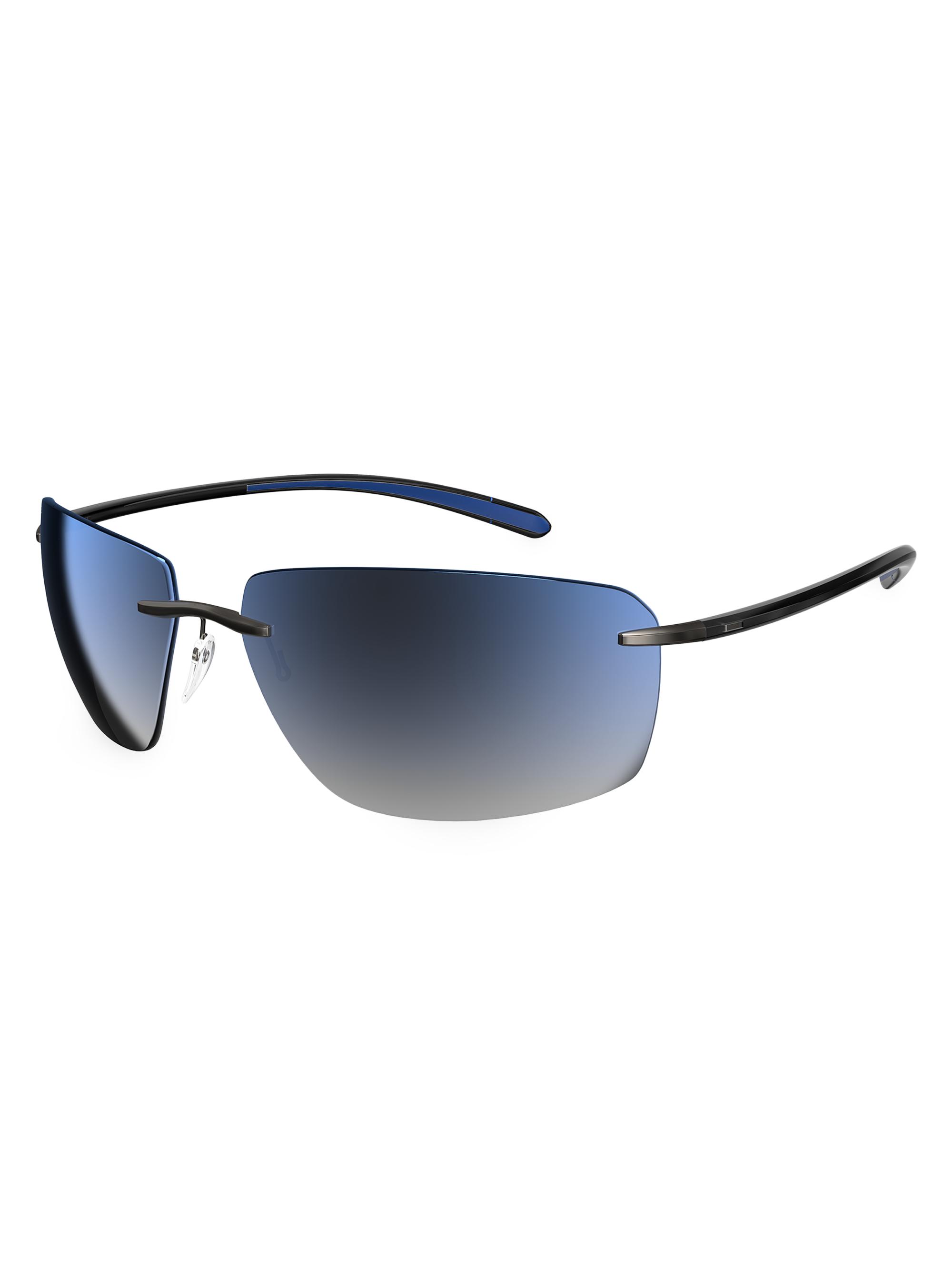 Silhouette Men's Streamline Biscayne Bay 64MM Sunglasses - Navy