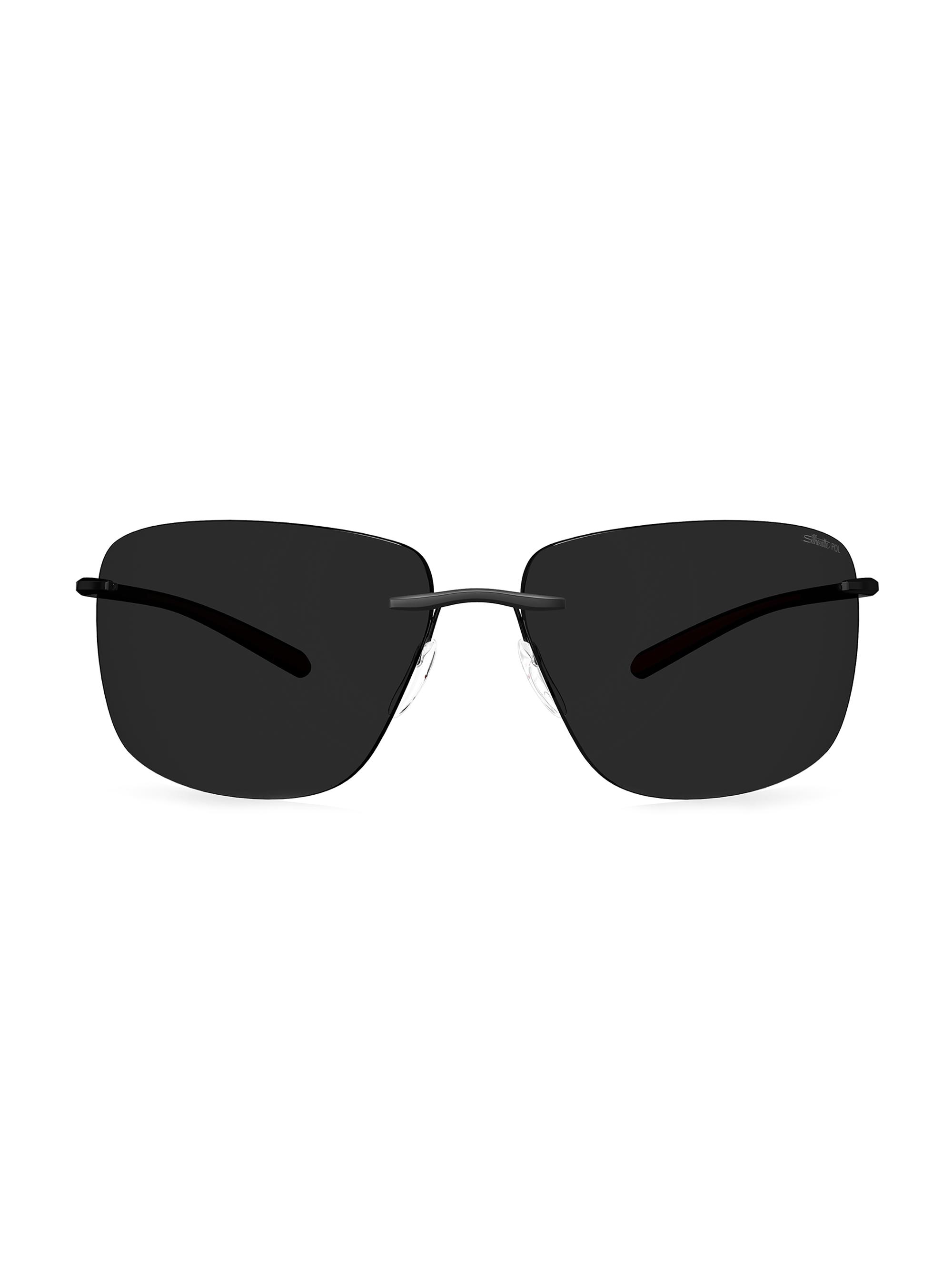 Silhouette Men's Streamline Cape Florida 66MM Sunglasses - Black