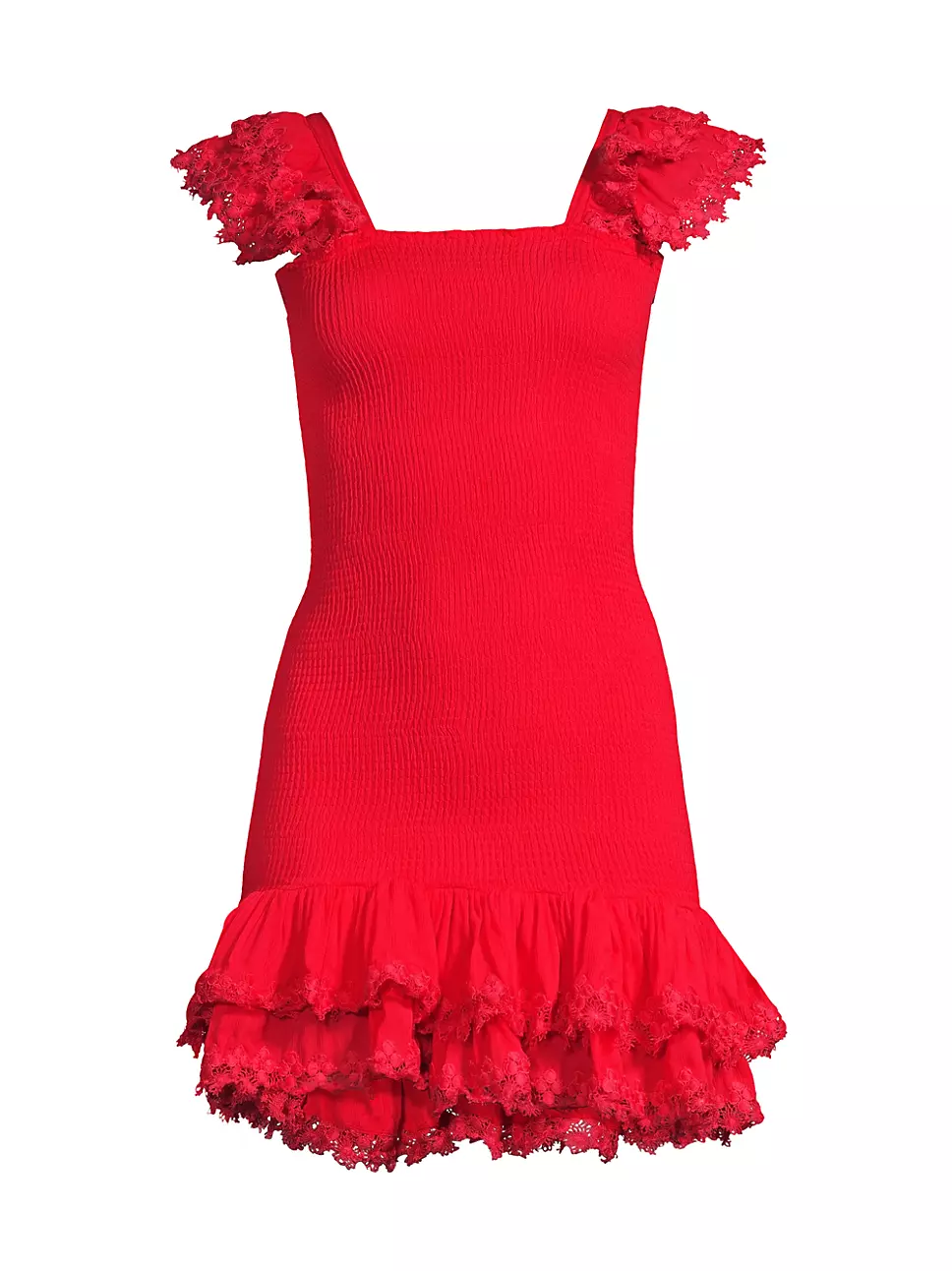 PEIXOTO | Belle Smocked Mini Dress