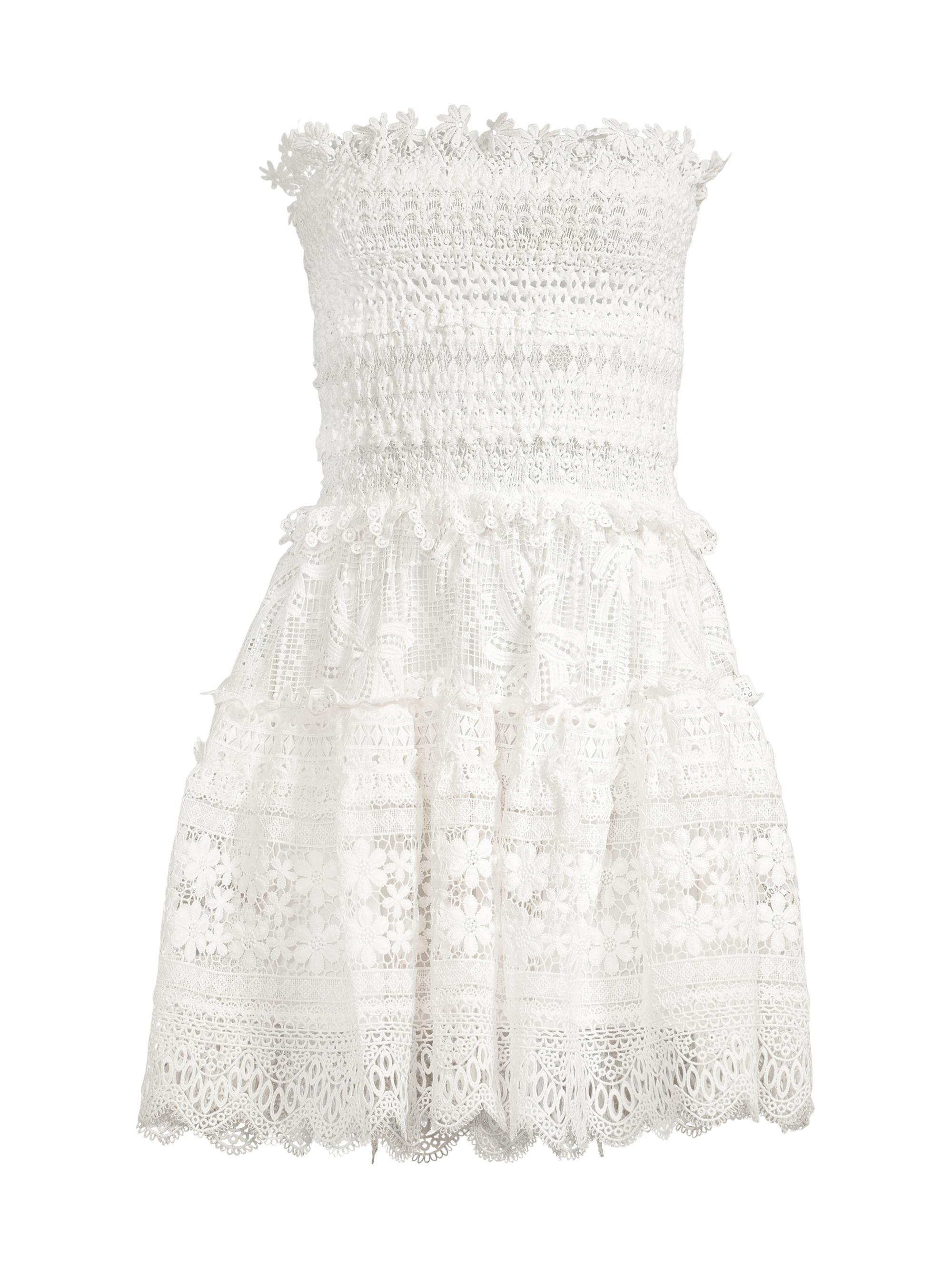 Waimari Women's Vallarta Lace Minidress - White