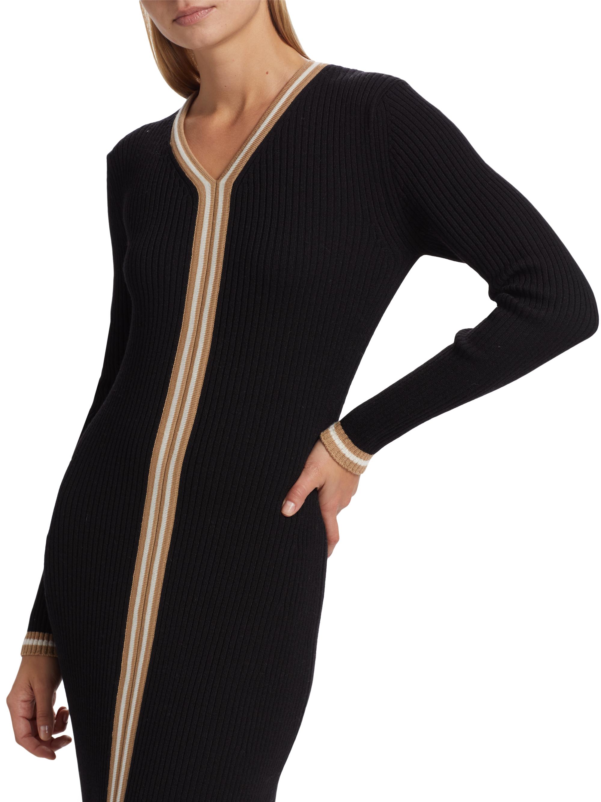 ワンピース andwang Soft Ribbon Knit Dress DRESS