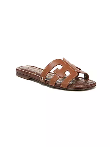 Little Girl's & Girl's Bay Faux Leather Sandals