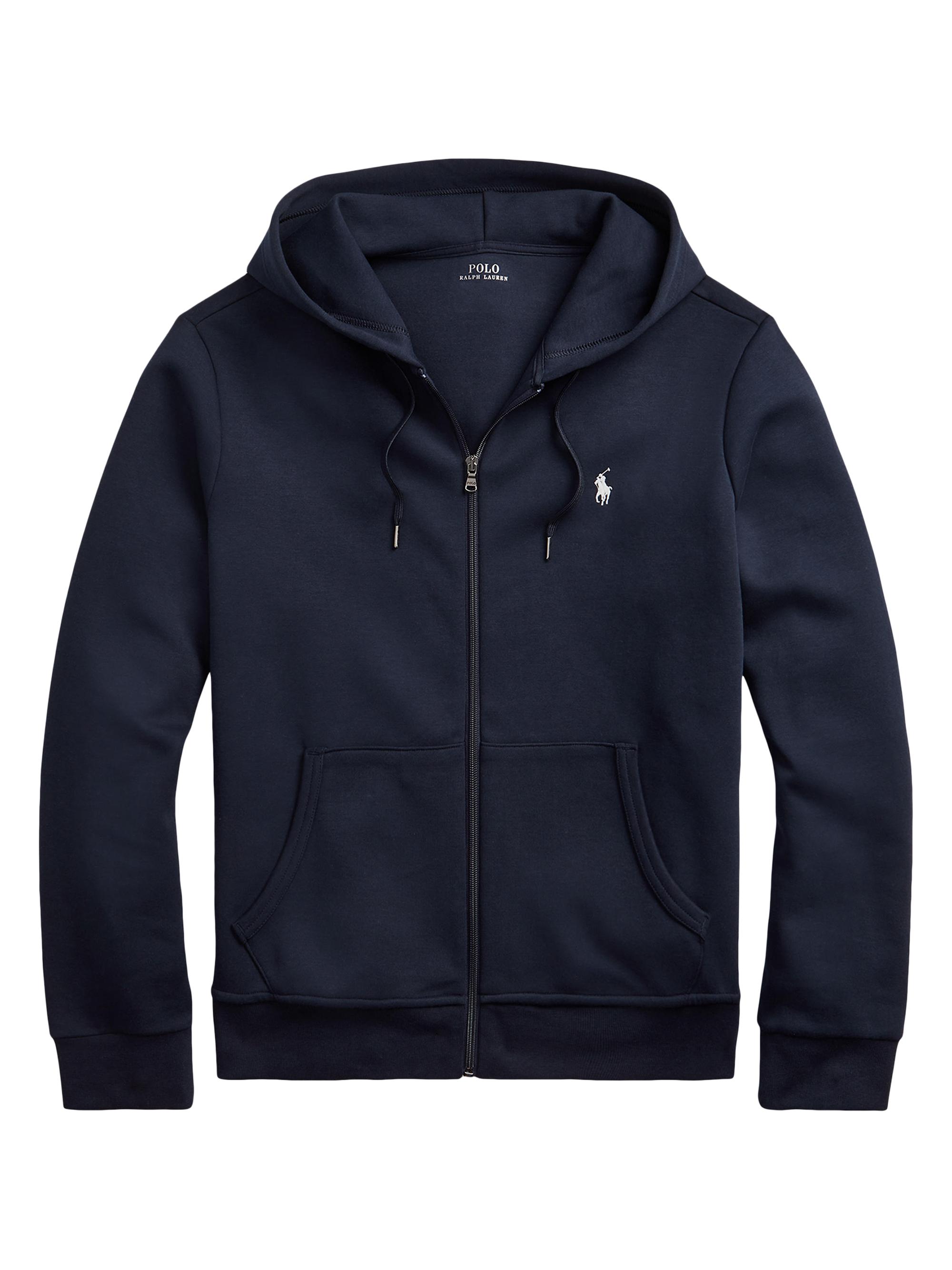 【人気モデル‼️】POLO RALPH LAUREN ネイビー パーカー ジップ Polo Ralph Lauren Cotton-Blend Zip Hoodie | Saks Fifth Avenue