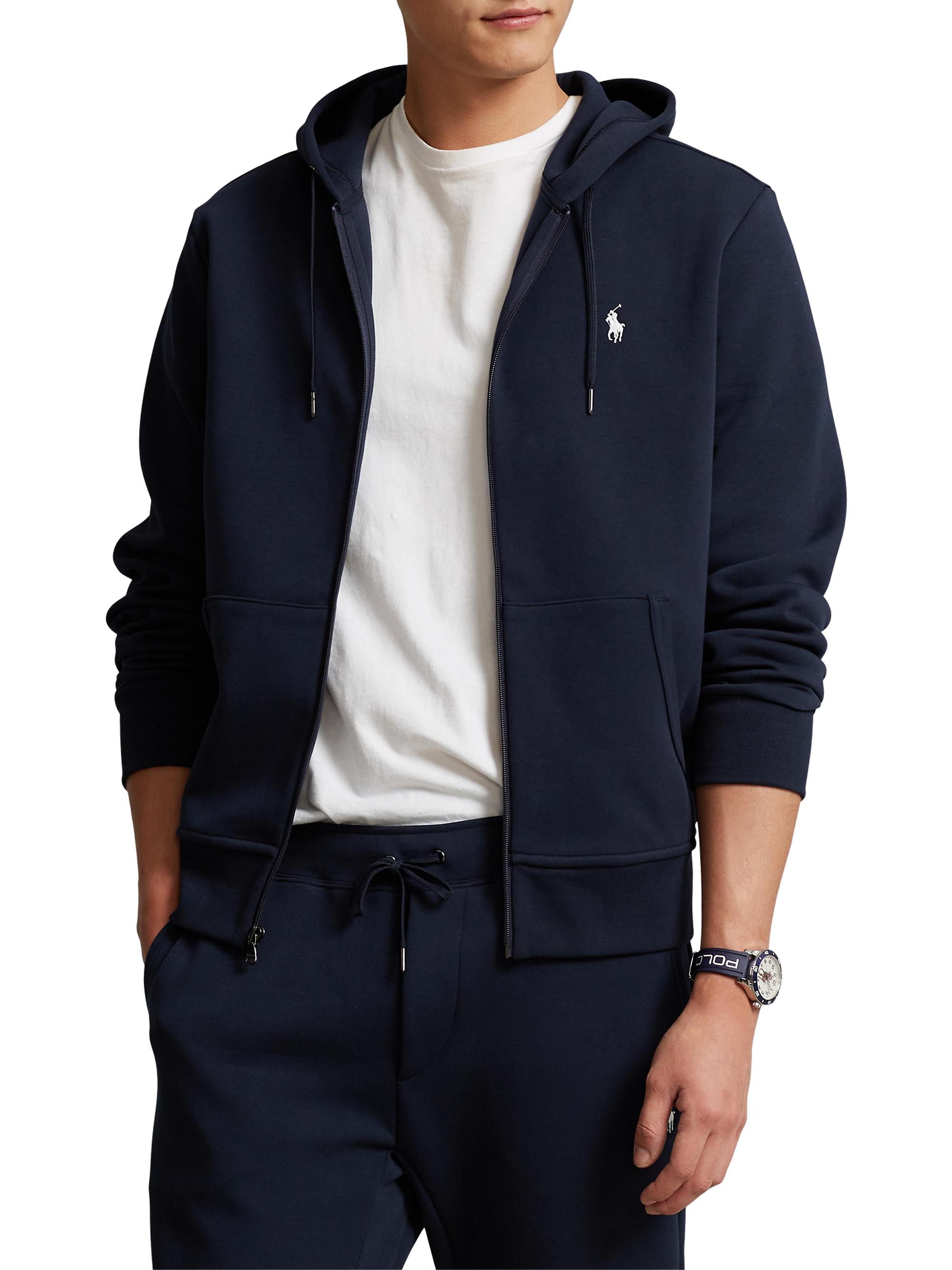 Polo Ralph Lauren Cotton-Blend Zip Hoodie | Saks Fifth Avenue