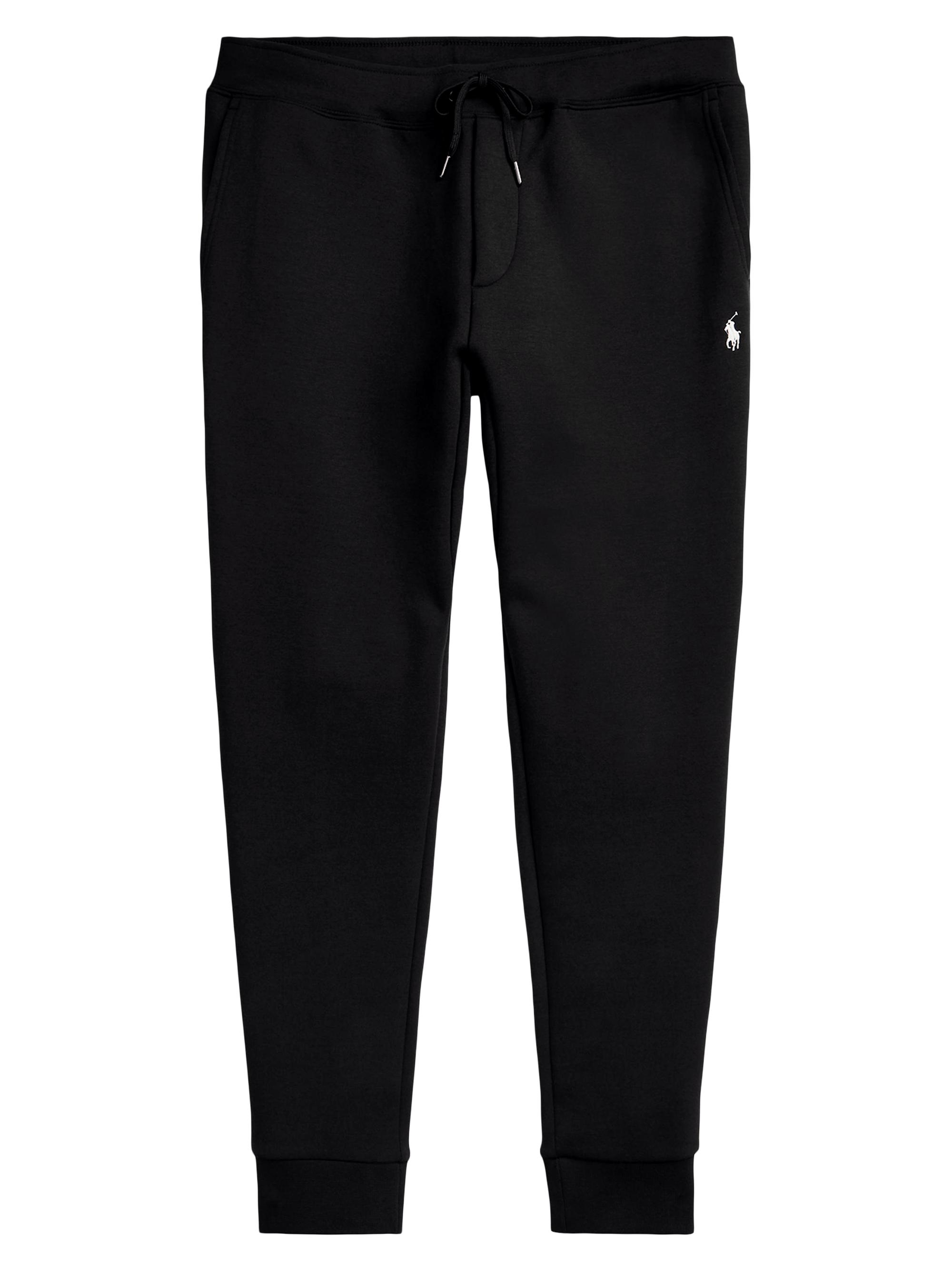 TEAM LOGO DOUBLE KNIT PANTS BLACK　L Polo Ralph Lauren Double-Knit Tech Jogger Pants | Saks Fifth Avenue