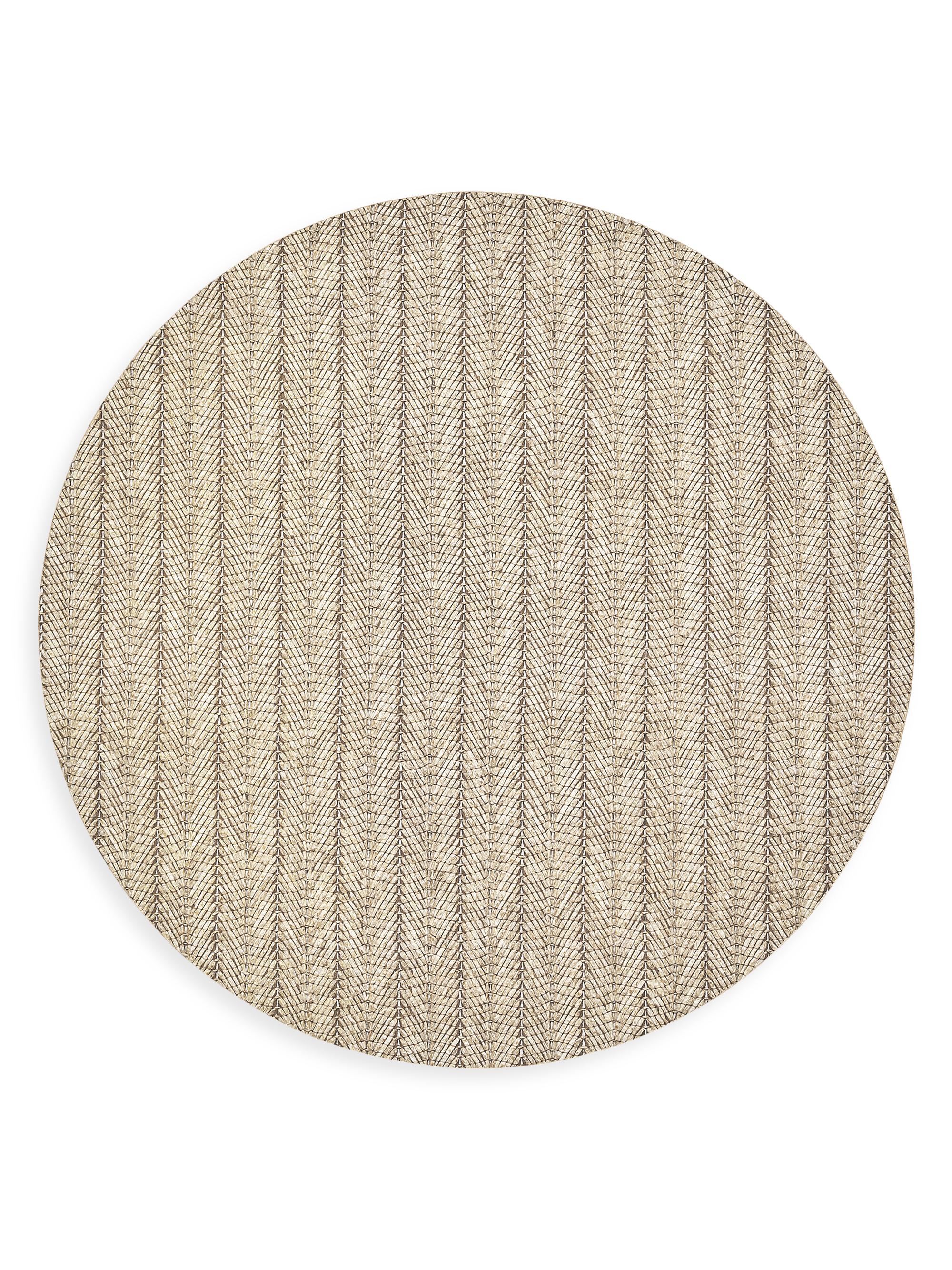 Kim Seybert Herringbone Woven Placemat - Tan