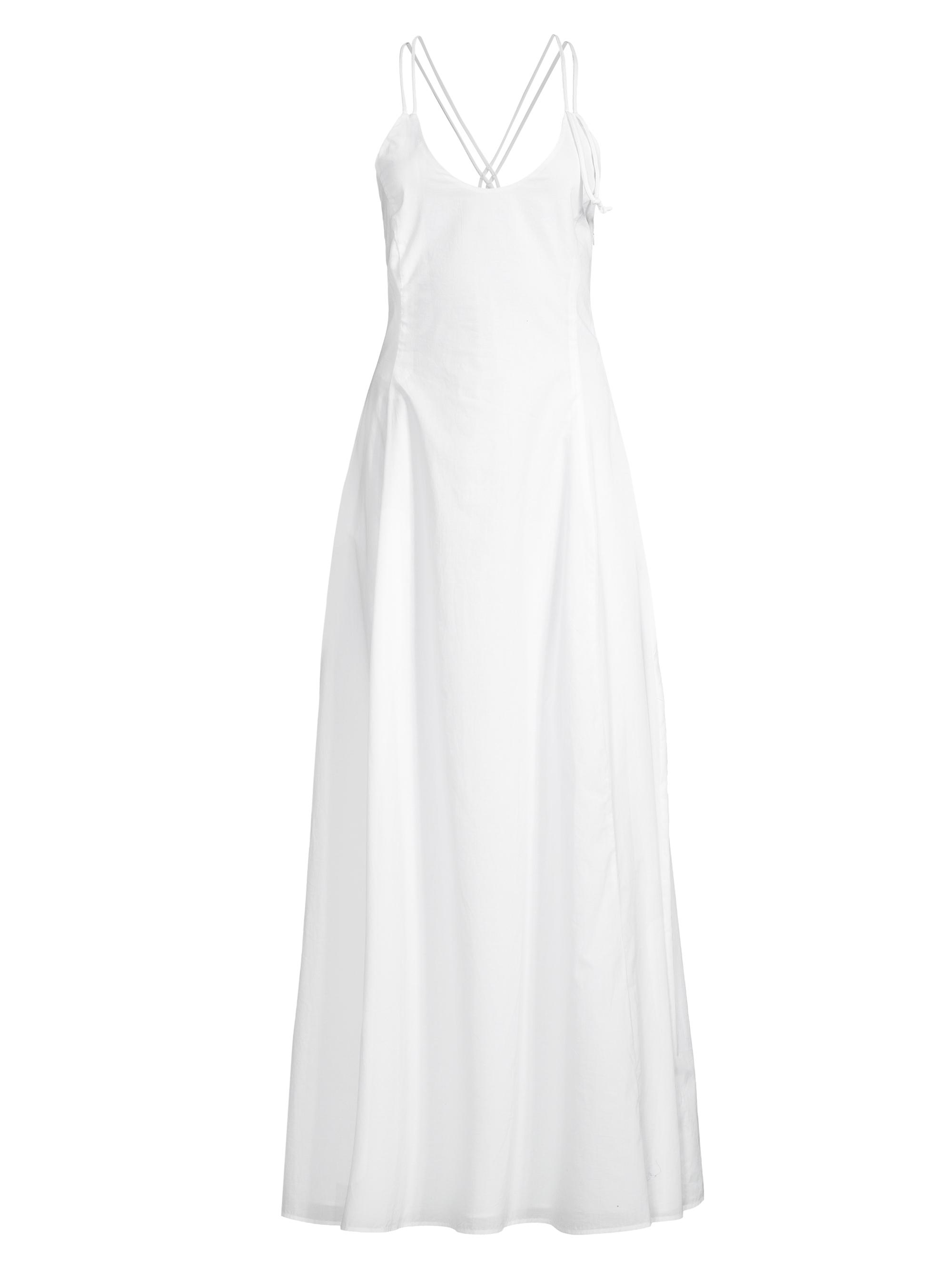 Emporio Armani Women's Cotton Midi-Dress - White