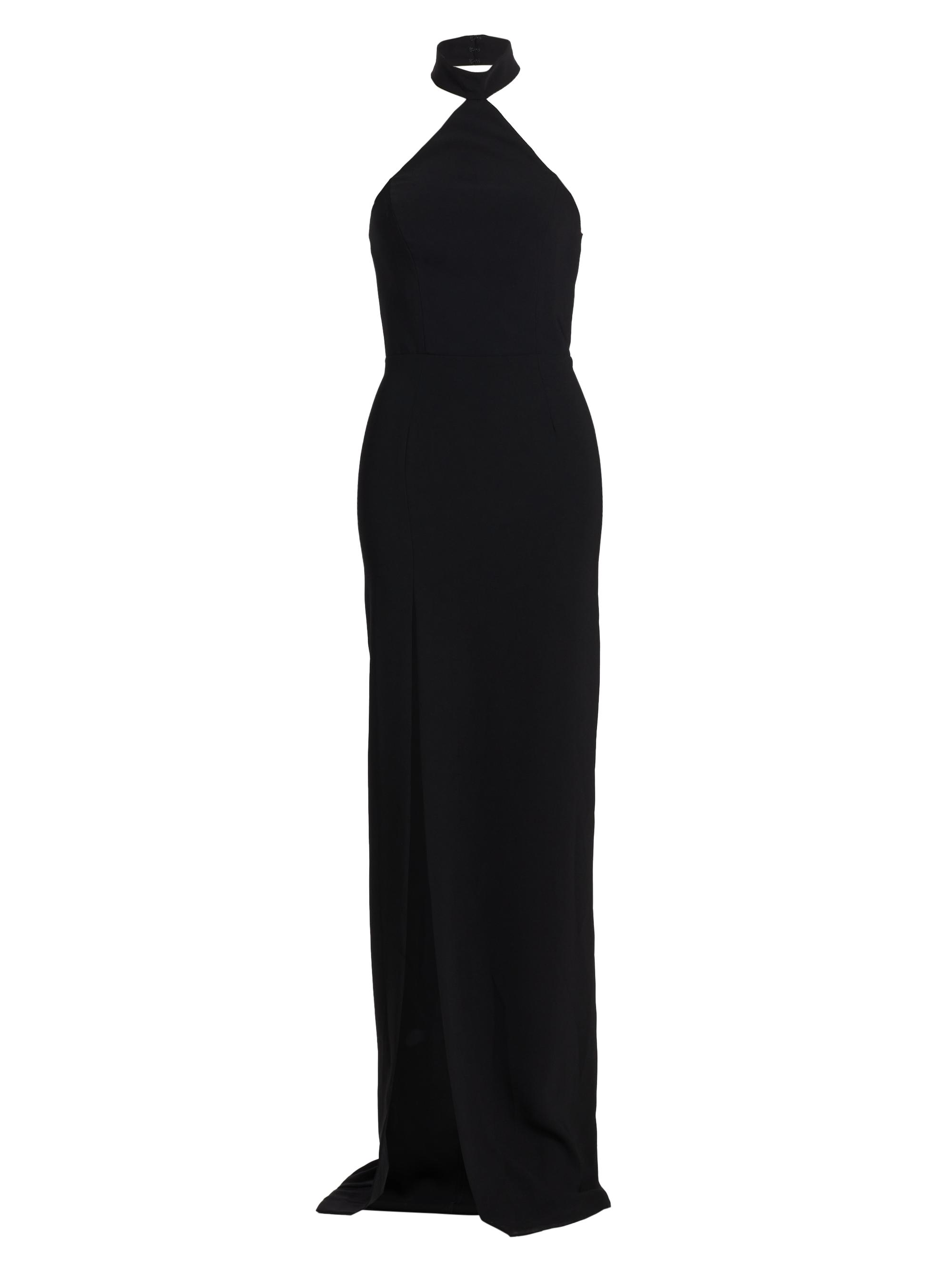 amisha patel black dress Amanda Uprichard Abella Dress in Black