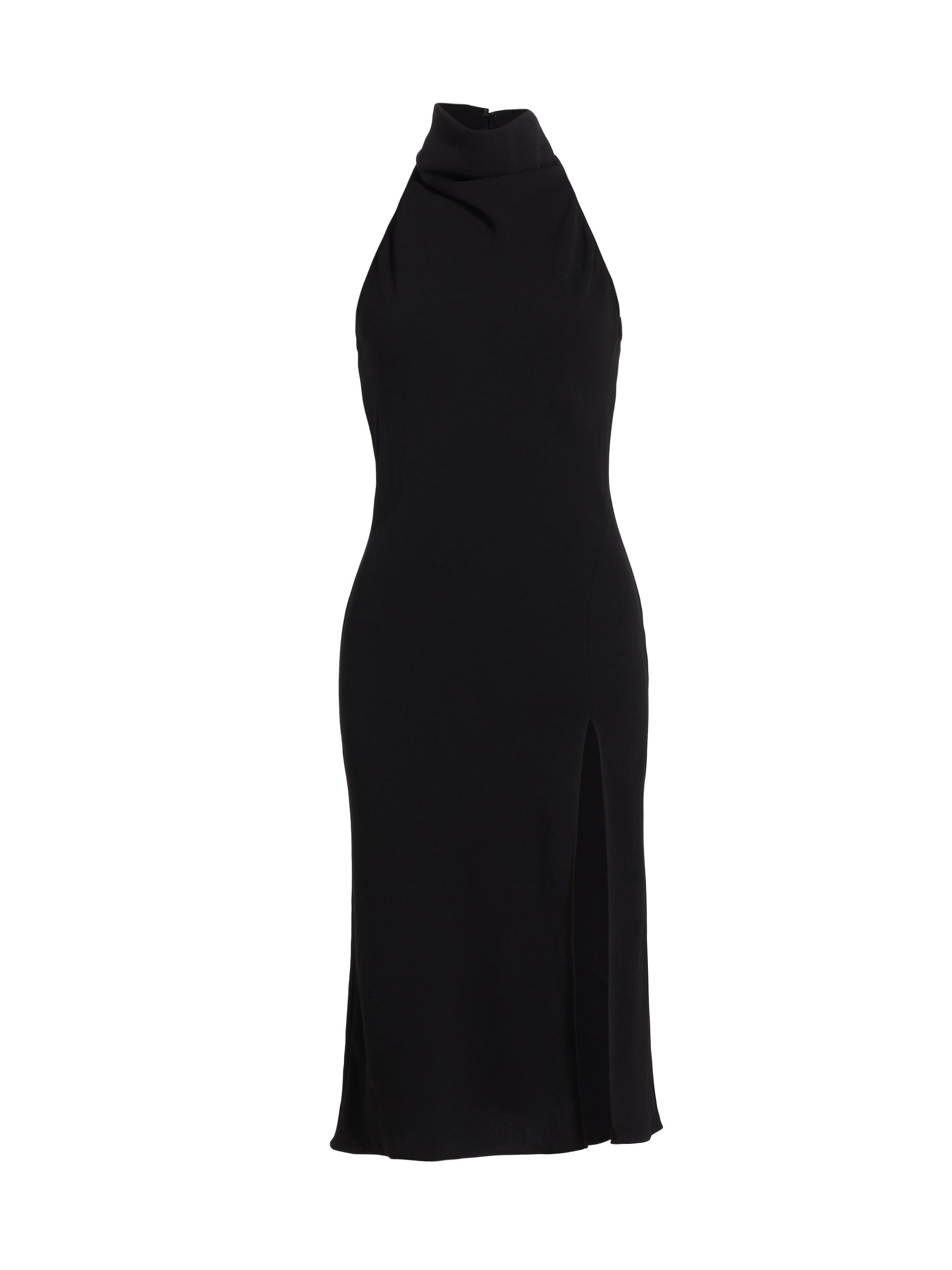 Amanda Uprichard Women's Stanford Sleeveless Midi-Dress - Black