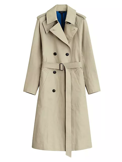 Shop rag & bone Gwyn Cotton-Blend Trench Coat | Saks Fifth Avenue